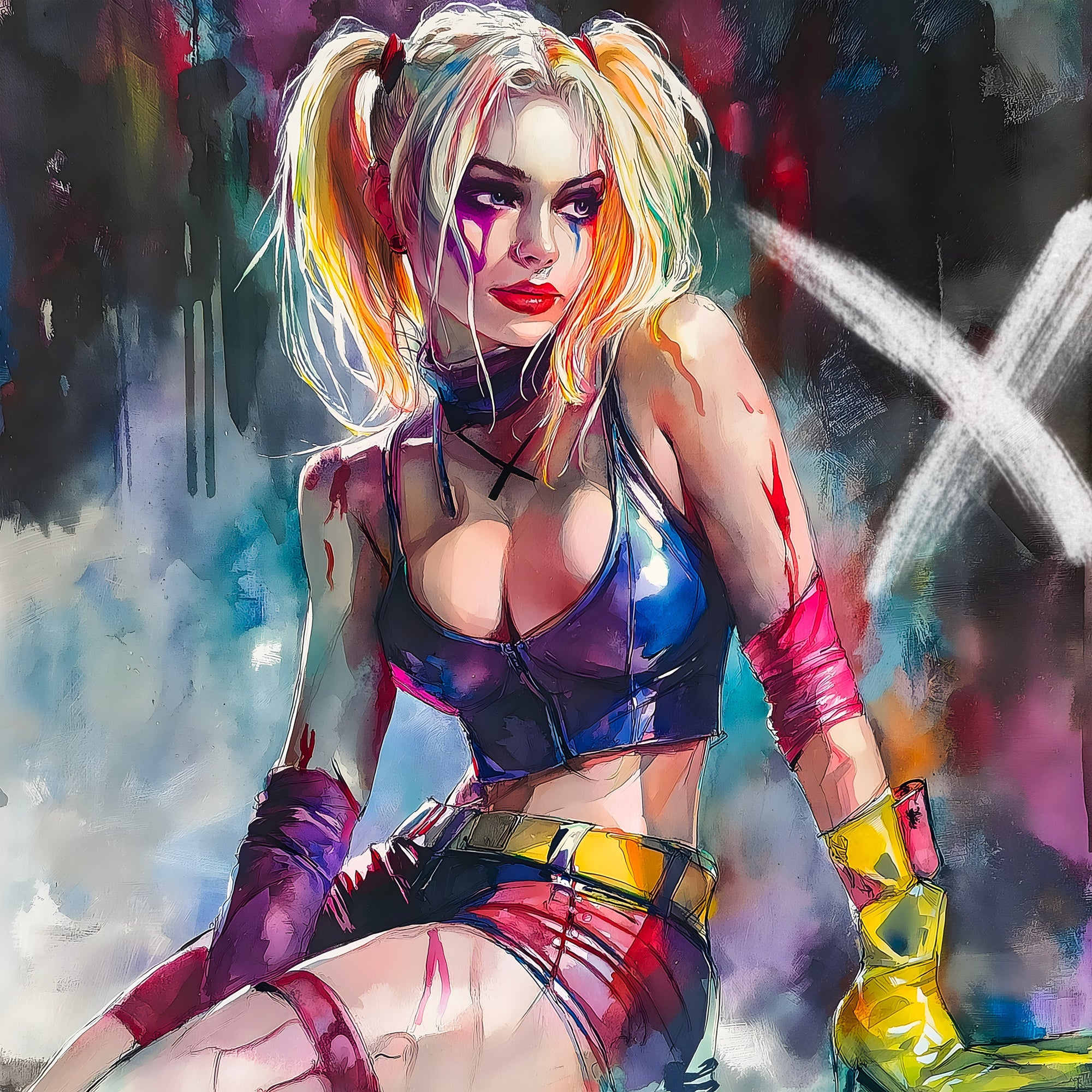 Tableaux Harley Quinn | Cadre Déco Design pour Intérieur