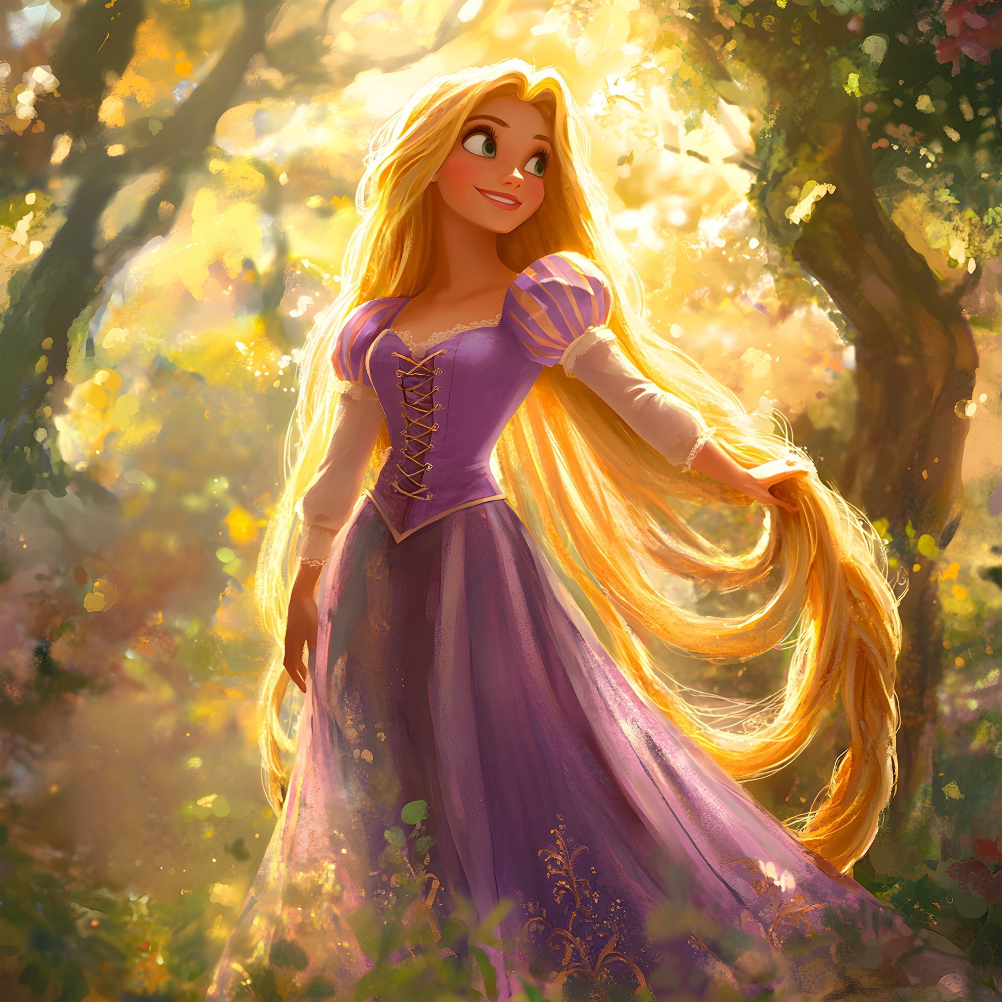 Tableaux Raiponce | Décoration Murale Féérique