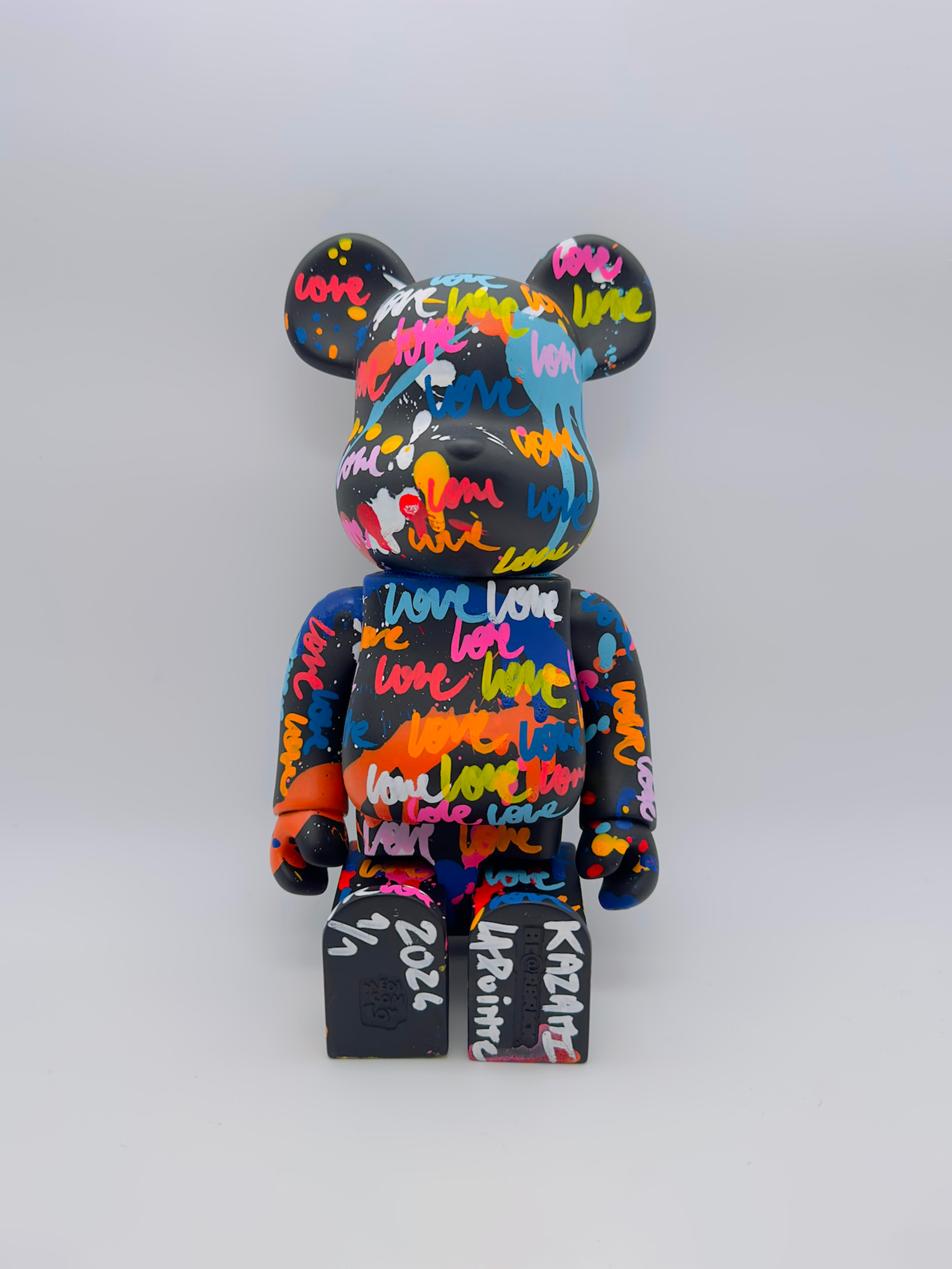 "La Pointe" Sculpture Street Art Bear - Œuvre d'Art Contemporaine Unique 1/1 - Fabulartz.fr