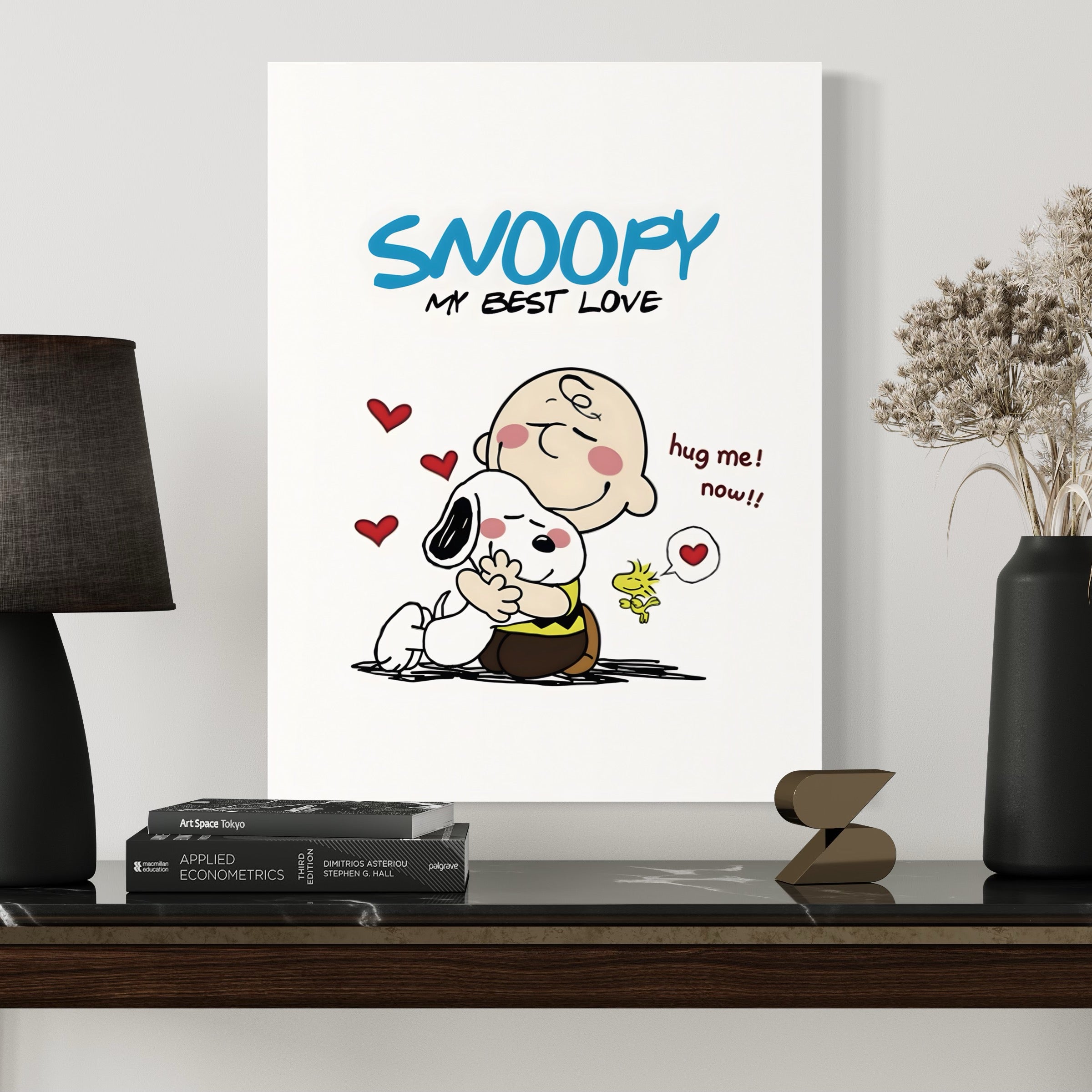 Tableau Snoopy My Best Love - Décoration Murale - Fabulartz.fr