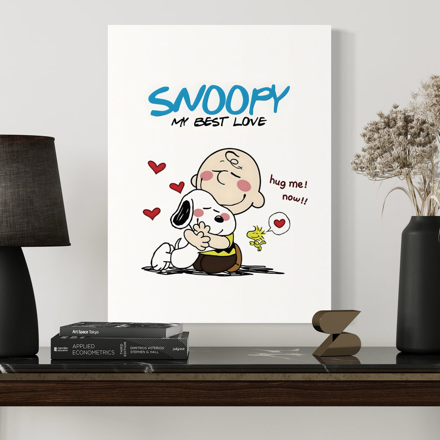 Snoopy My Best Love - Decorazione da parete