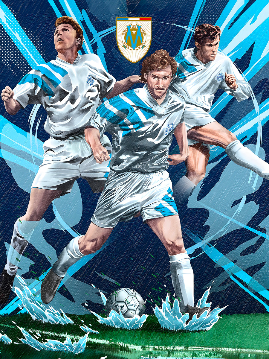 Tableau OM Légendes en Action - Cadre Mural