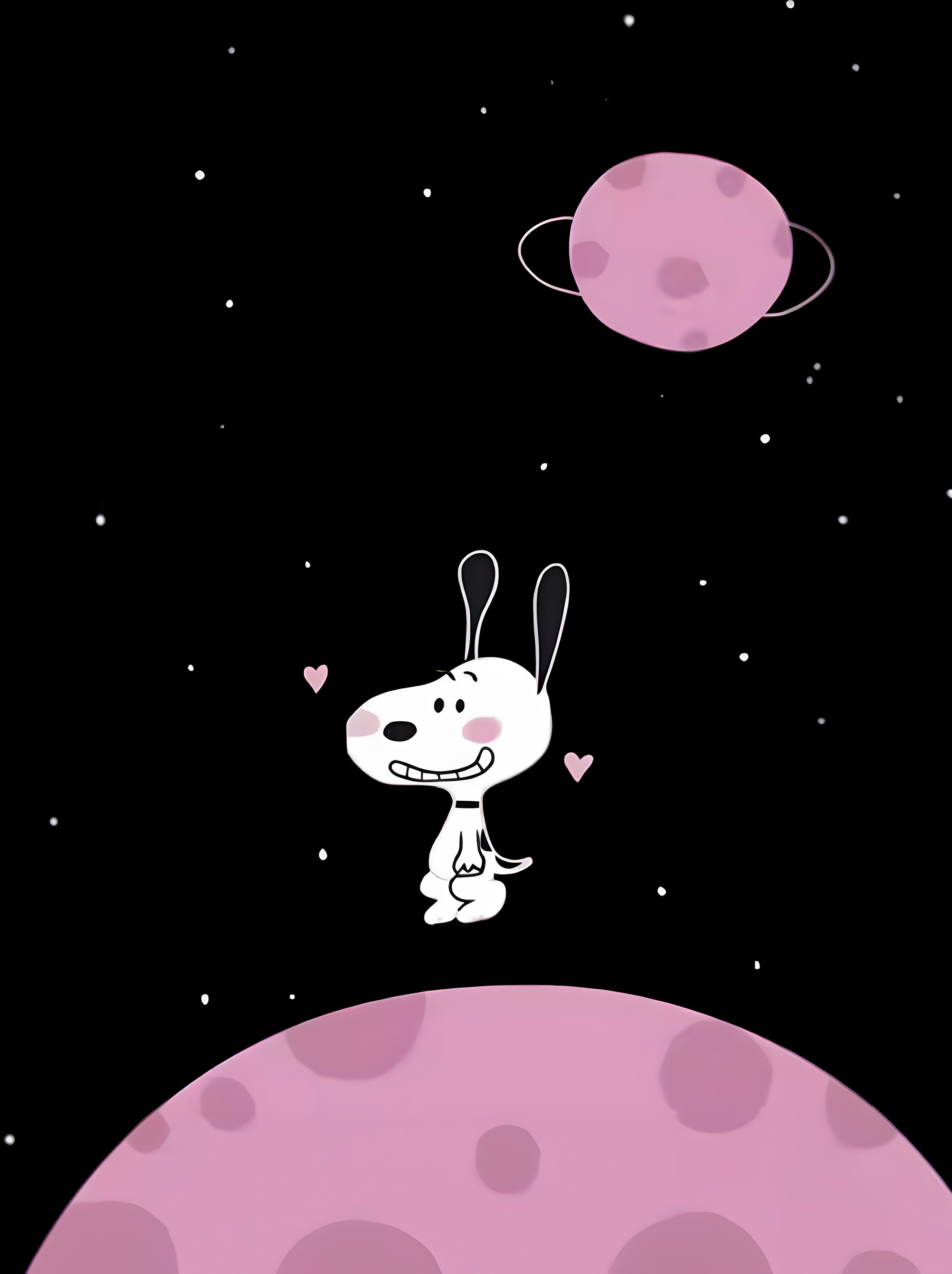 Tableau Snoopy Space Adventure - Déco Murale - Fabulartz.fr