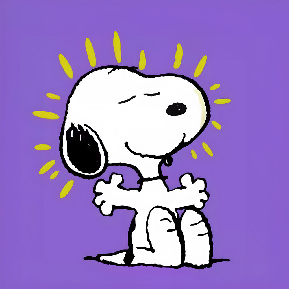 Tableau Snoopy Radiant - Décoration Murale Joyeuse - Fabulartz.fr