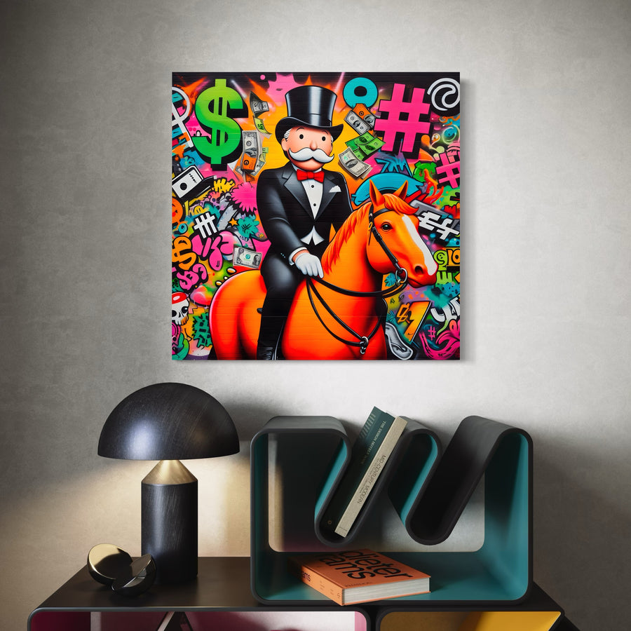 Tableau Monopoly Cavalier – Décoration Murale Design