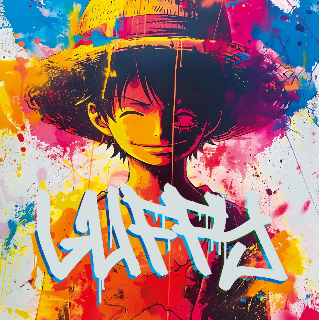 Tableau One Piece - Luffy Art Moderne - Décoration Murale Design - Fabulartz.fr
