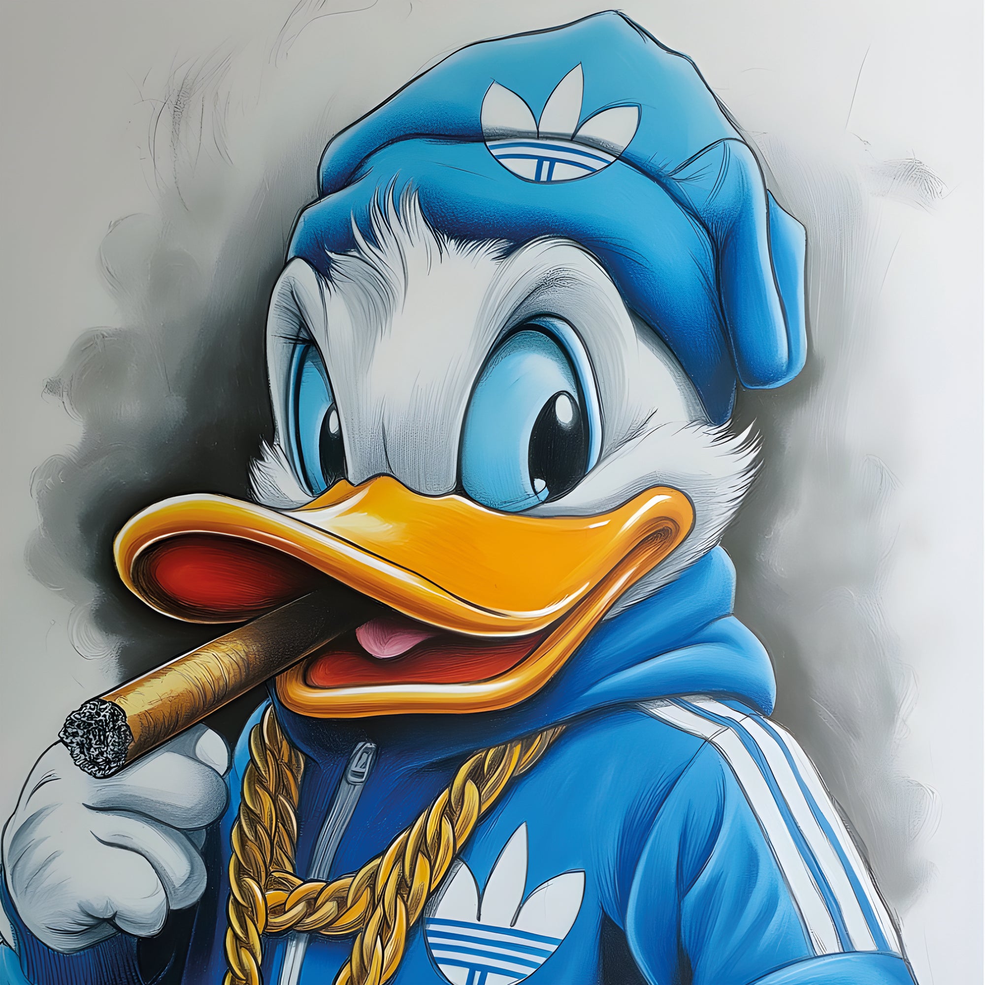 Tableau Donald Street Style – Décoration Murale Design - Fabulartz.fr