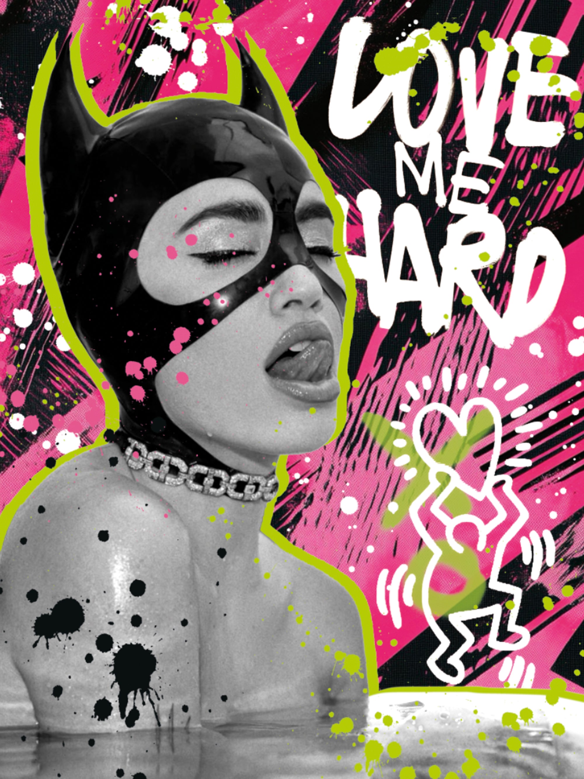 Tableau Catwoman - Déco Murale Pop Art - Fabulartz.fr