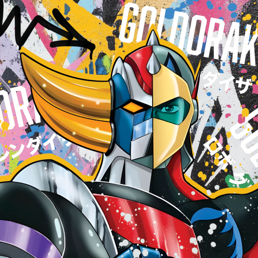 Goldorak Portrait - Decorazione Murale Design