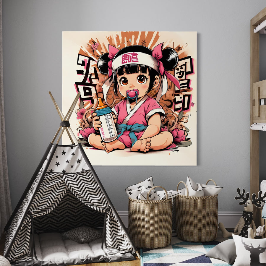 Tableau Enfant Art Martial - Décoration Murale Design