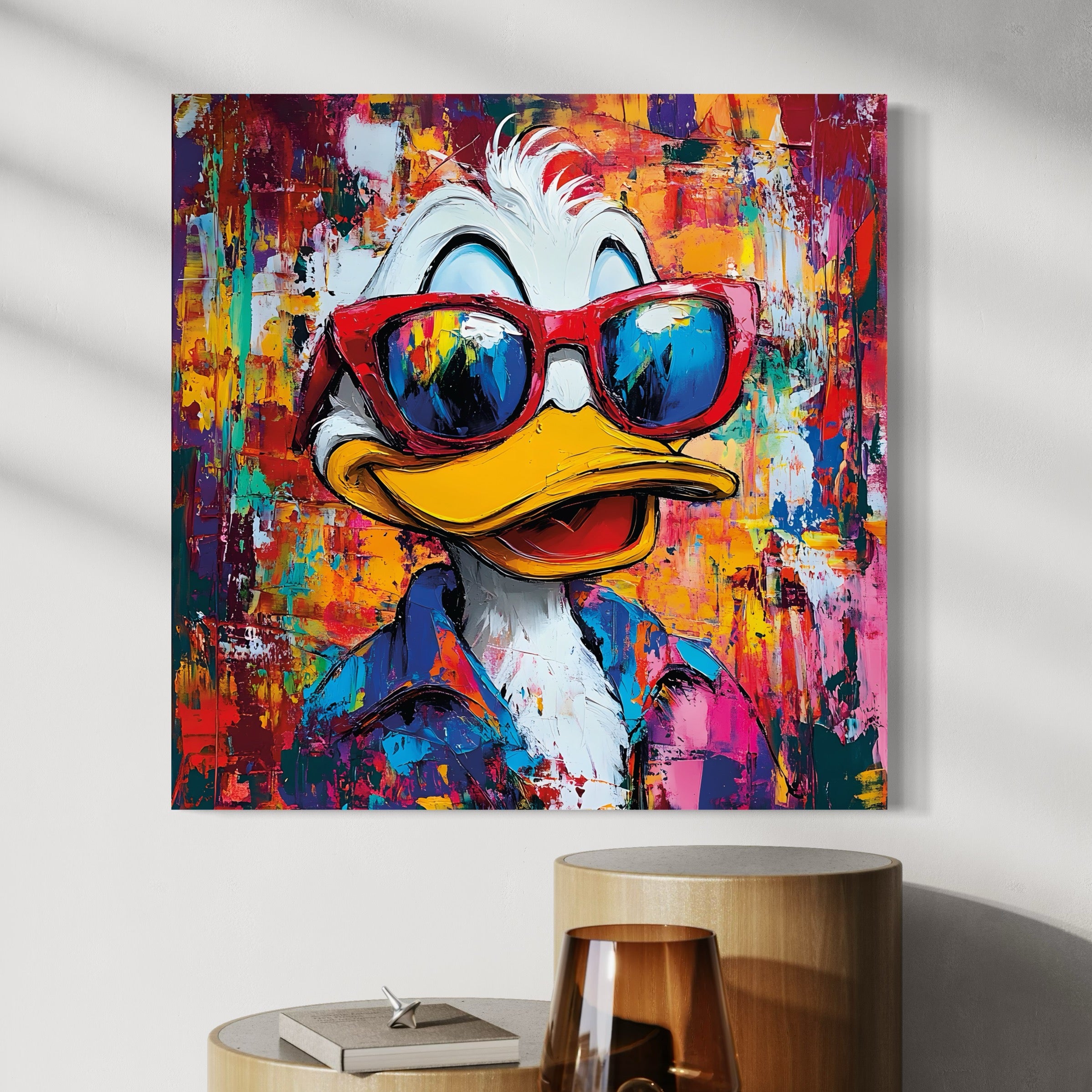 Tableau Donald Cool - Décoration Murale Design - Fabulartz.fr