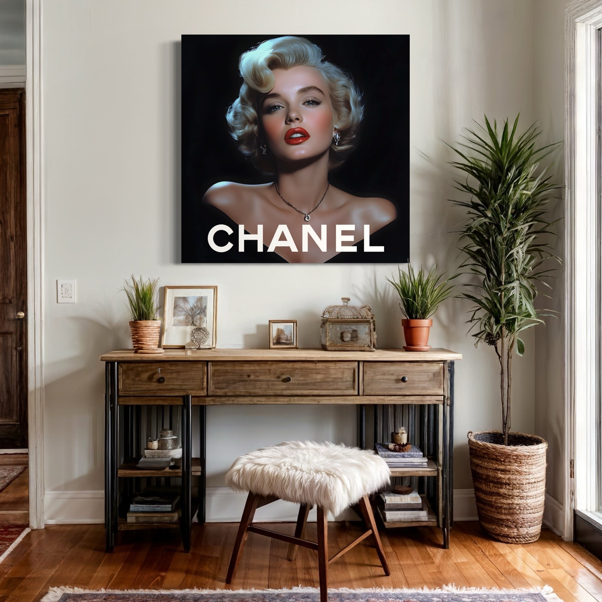 Tableau Marilyn Monroe - Chanel - Fabulartz.fr