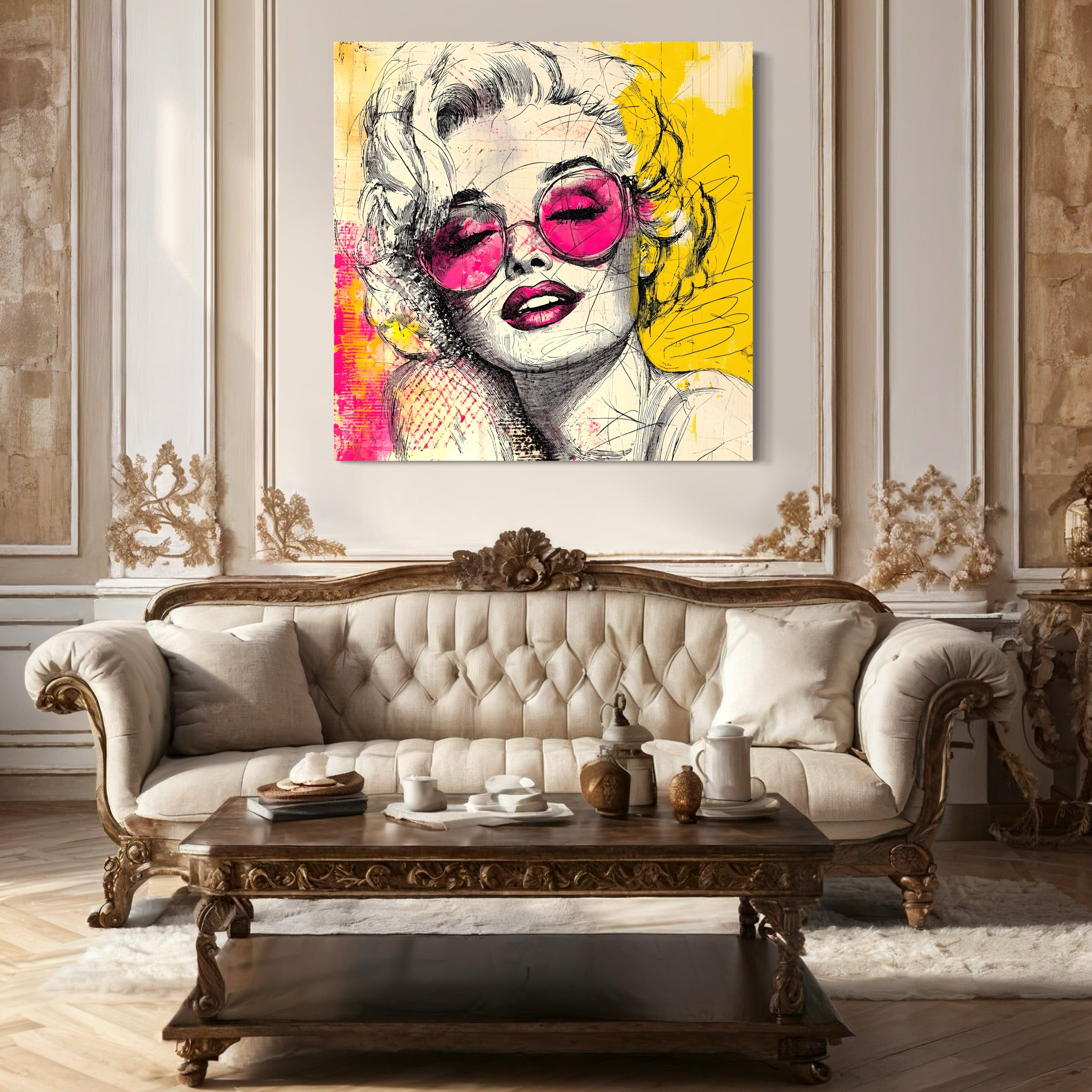 Tableau Marilyn Monroe - Vintage - Fabulartz.fr