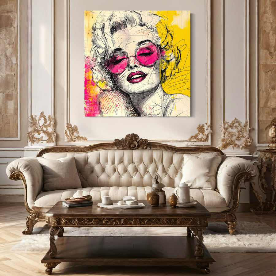 Tableau Marilyn Monroe - Vintage