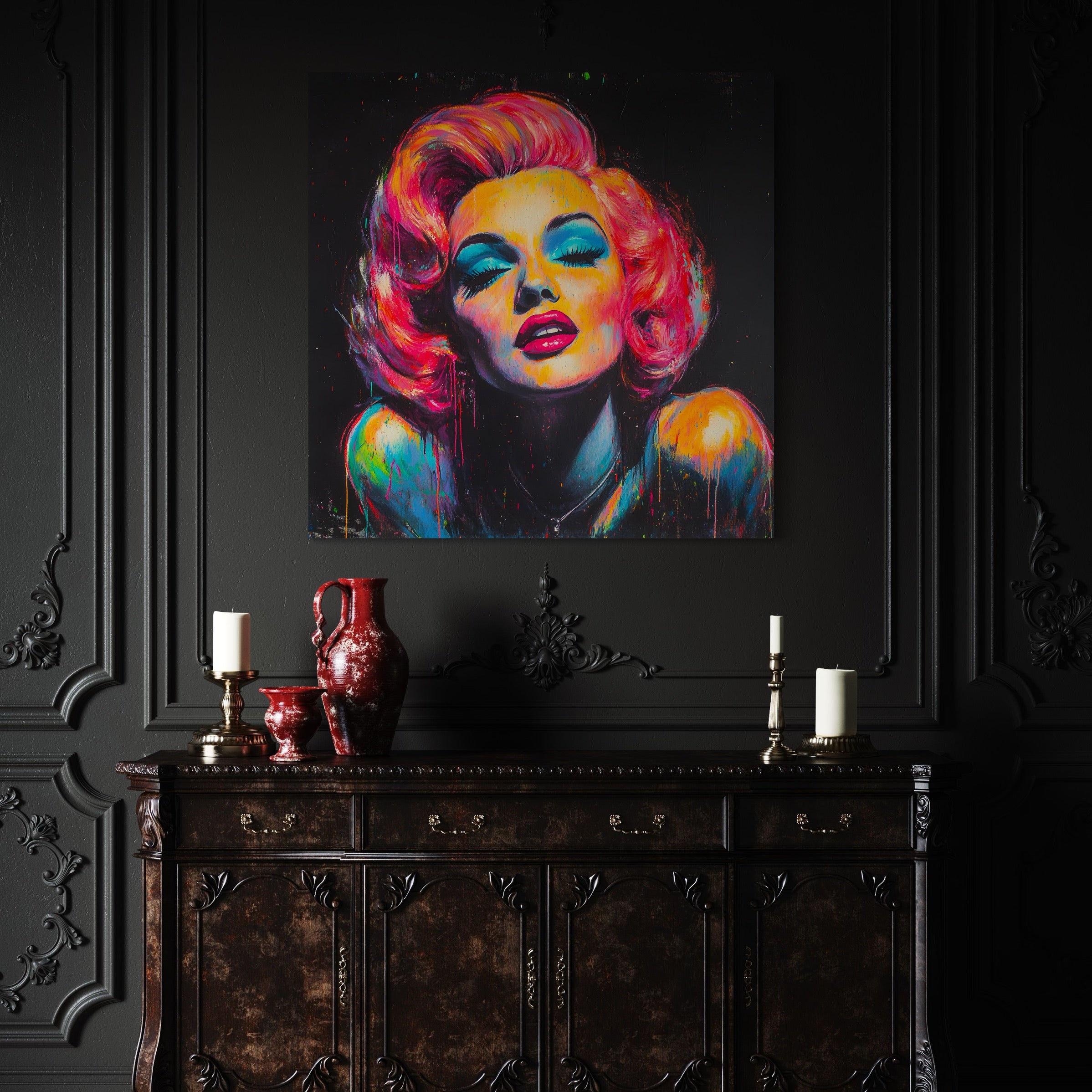 Tableau Marilyn Monroe - Glow - Fabulartz.fr