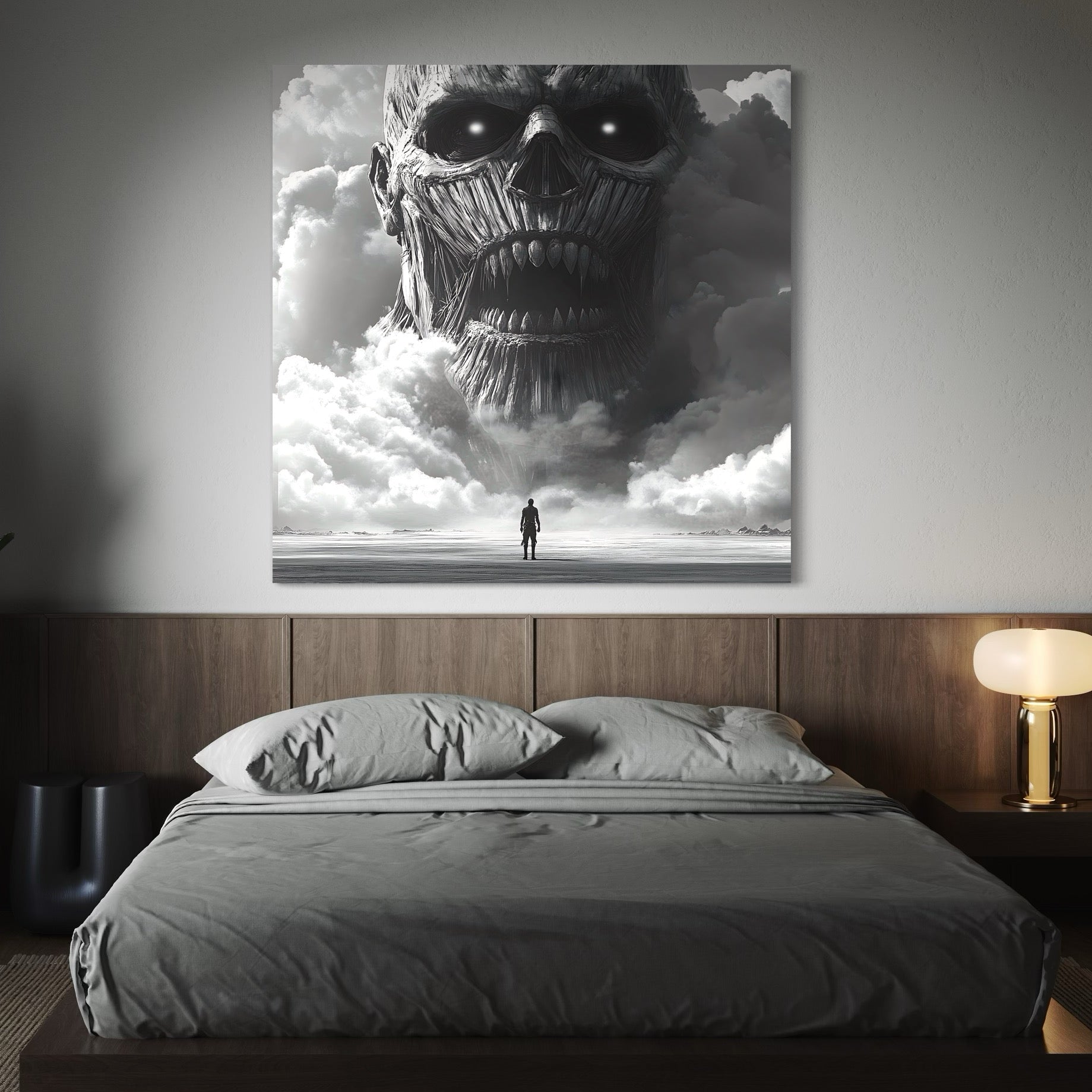 Tableau Attaque Des Titans Le Titan De L’Ombre - Décoration Murale - Fabulartz.fr