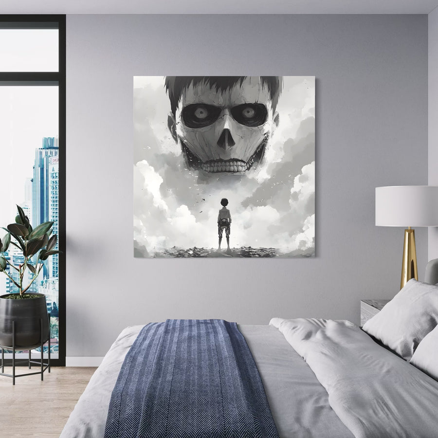 Table Attaque Des Titans Face Aux Ombres - Decorazione da parete moderna