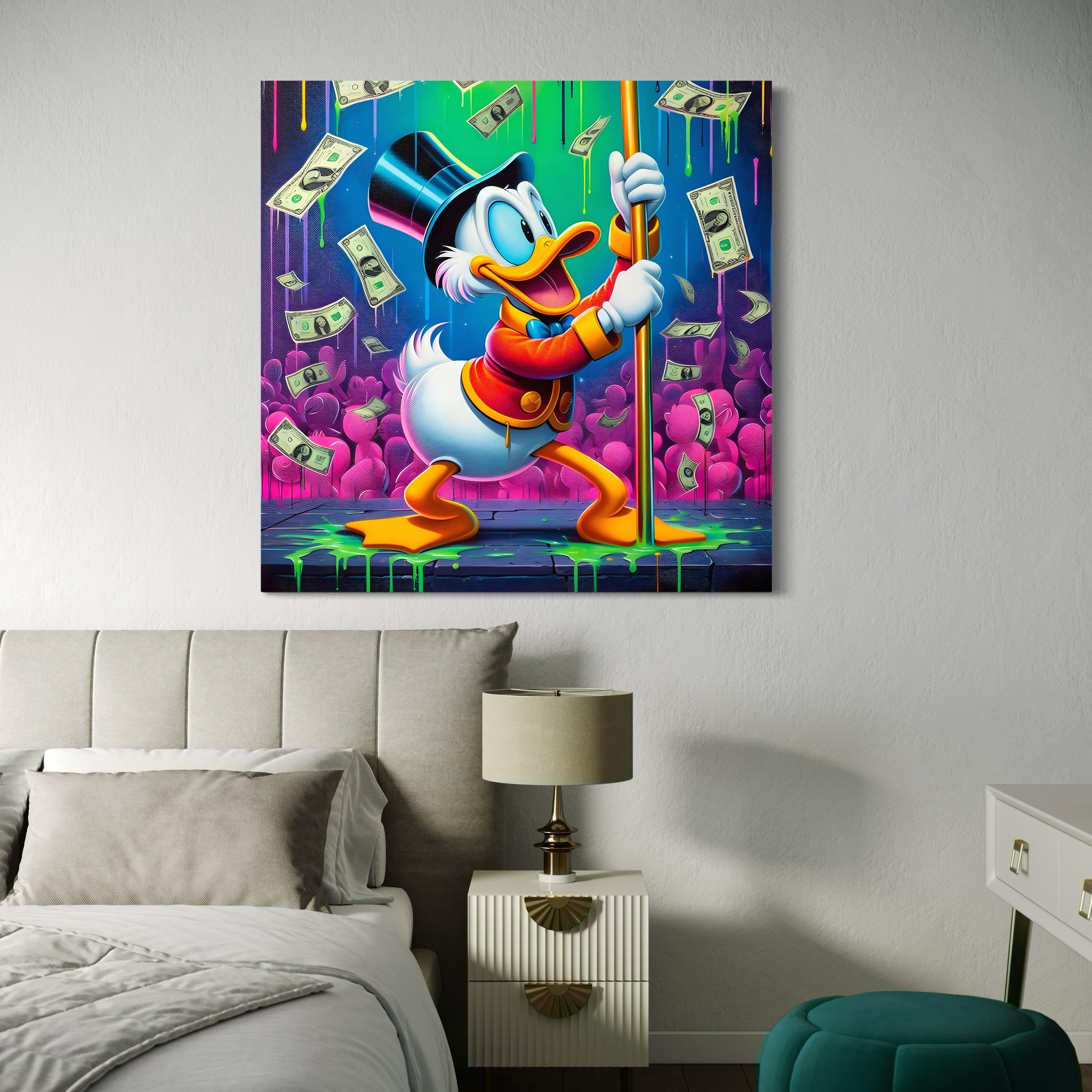 Tableau Donald Show – Cadre Déco Moderne - Fabulartz.fr