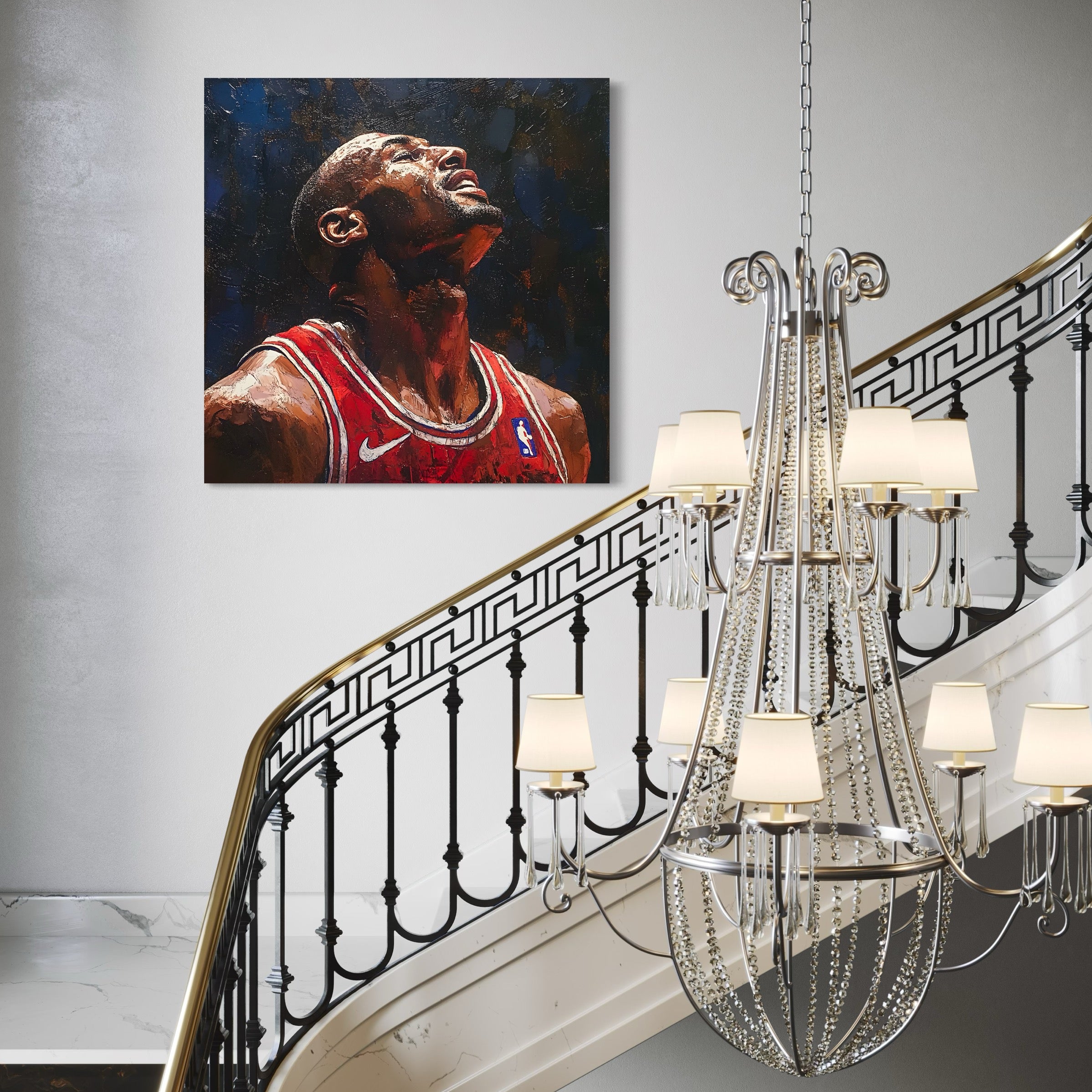 Tableau NBA Michael Jordan Bulls – Cadre Déco Moderne - Fabulartz.fr