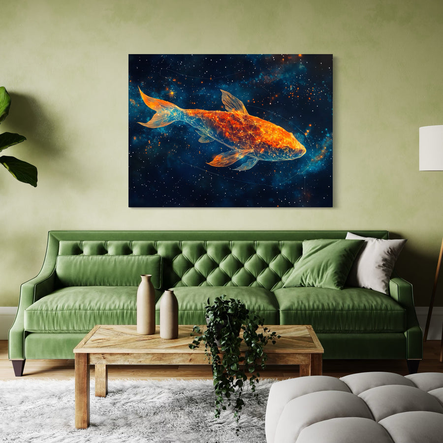 Astrological sign of Pisces - Wall decoration