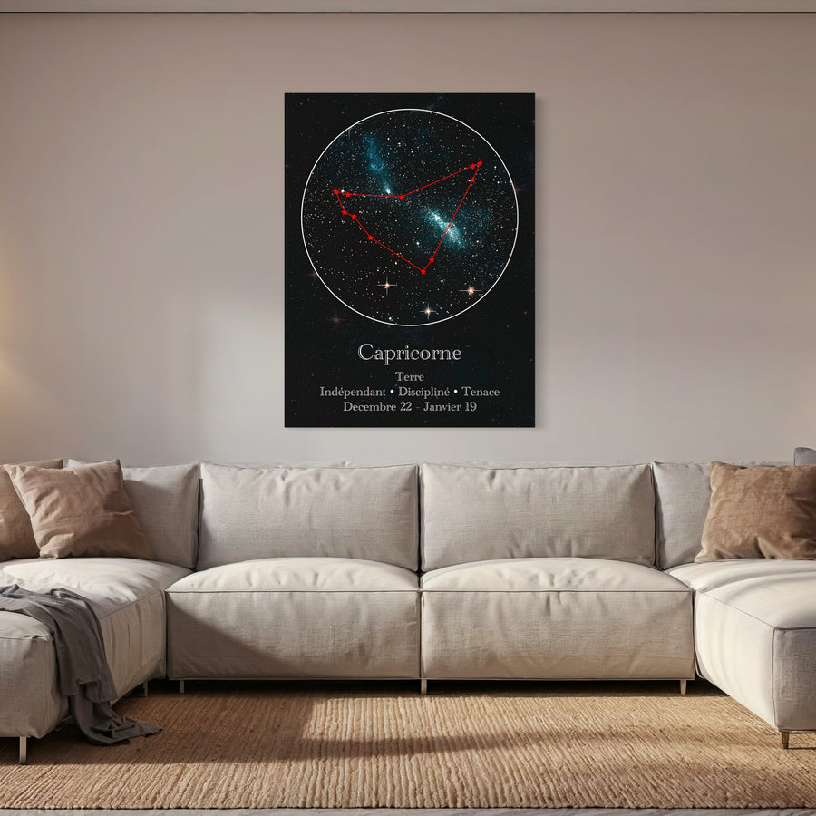 Segno zodiacale Costellazione del Capricorno - Cornice per immagini