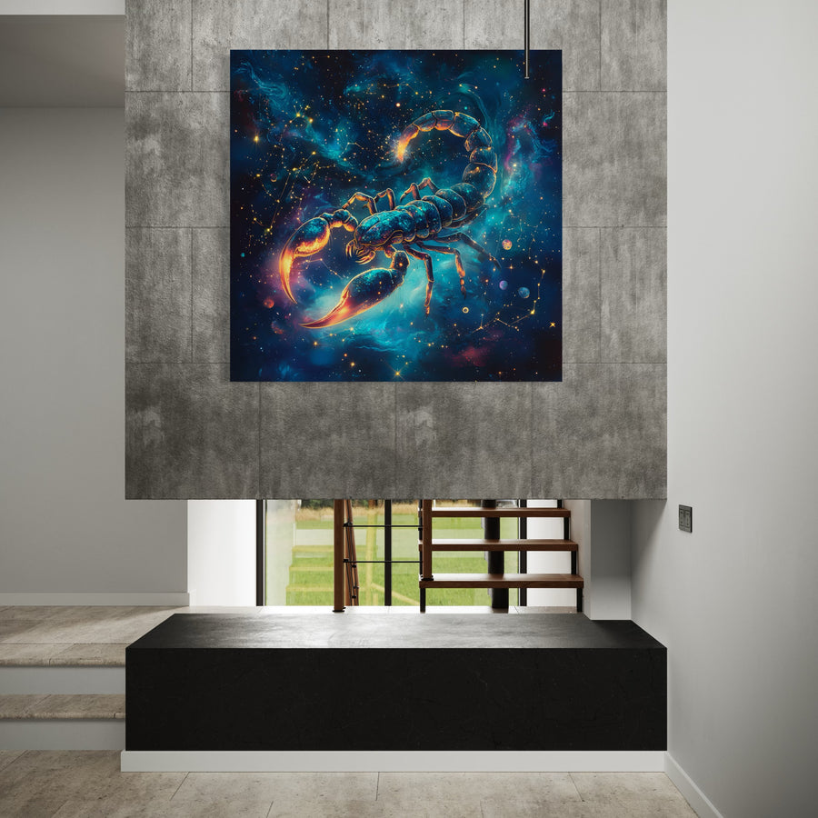 Scorpio Astrological Sign - Design Wall Art