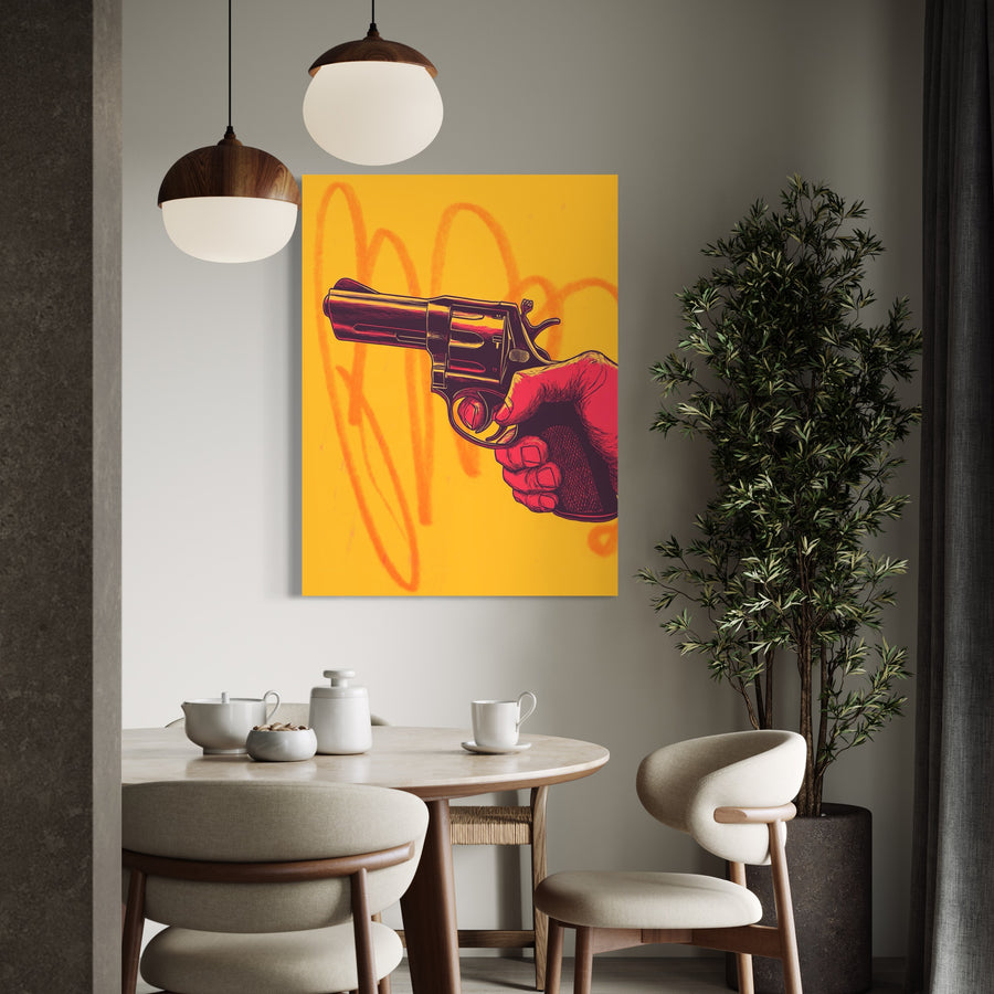 Quadro Mafia - Main Armée - Cornice moderna déco