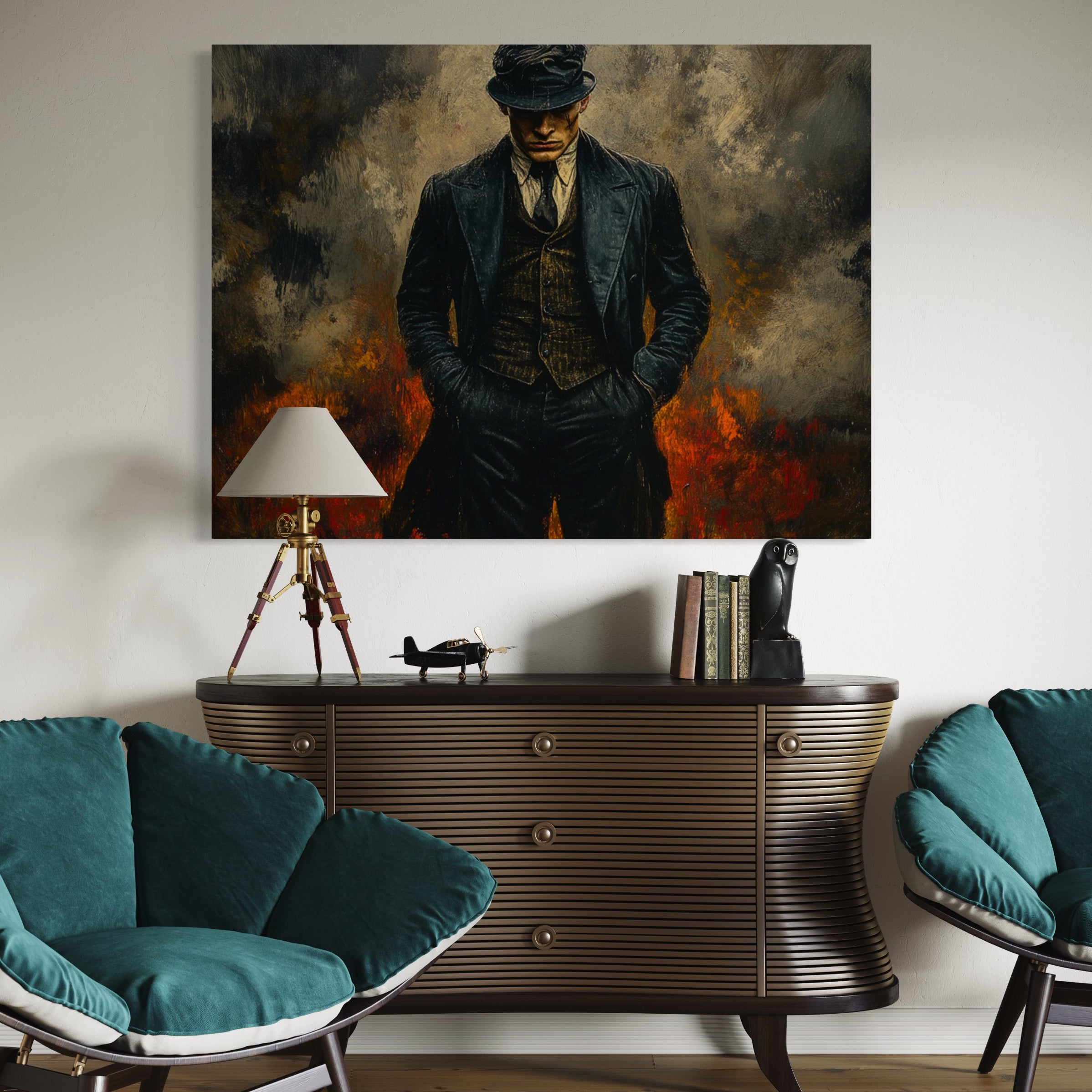 Tableau Mafia - L’Héritier de Birmingham - Cadre Déco Design - Fabulartz.fr