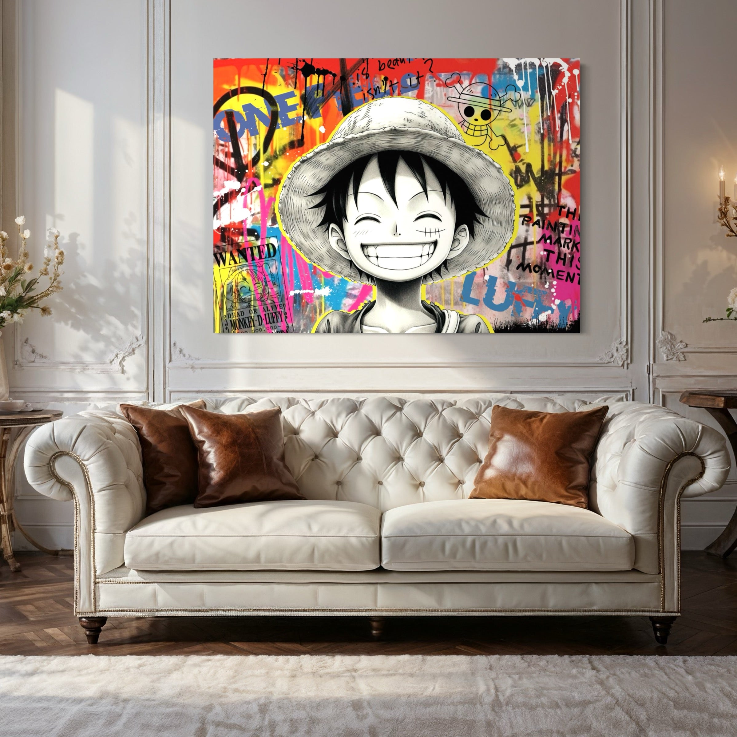 Tableau One Piece - Monkey D. Luffy - Fabulartz.fr