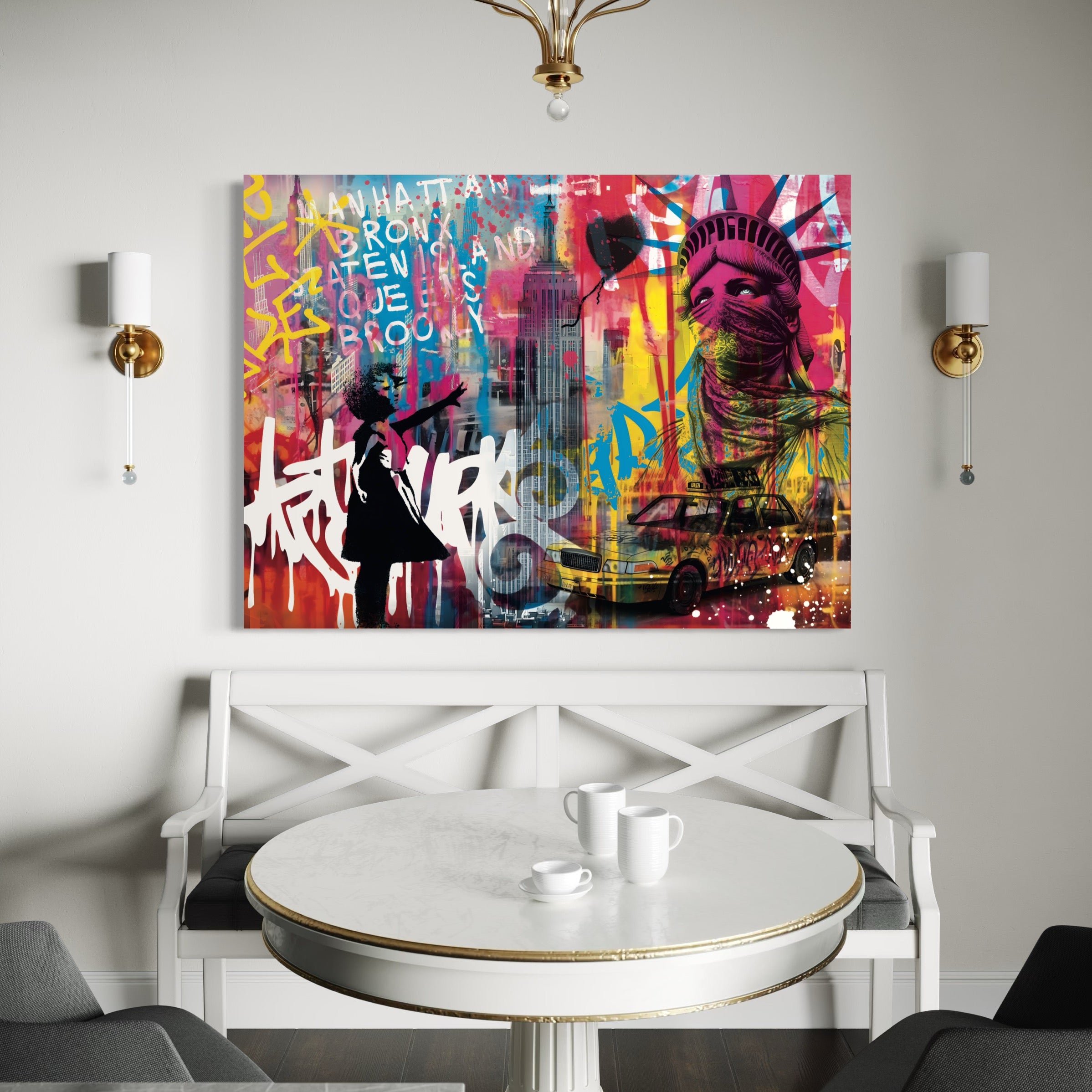 Tableau New York - Cœur de la Ville - Fabulartz.fr