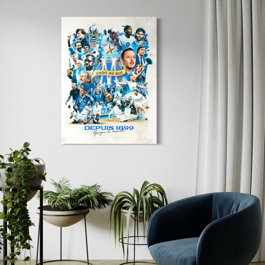 Tableau OM Histoire Glorieuse - Cadre Mural