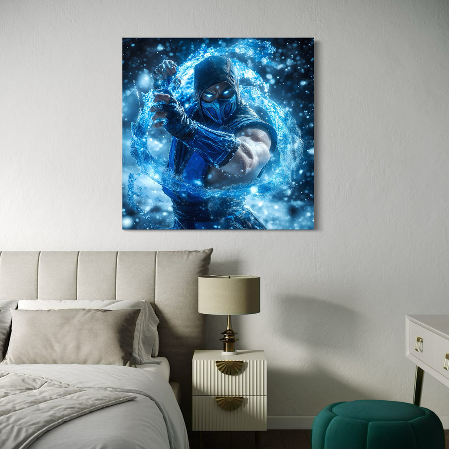 Tableau Mortal Kombat Maître des Glaces - Cadre Déco