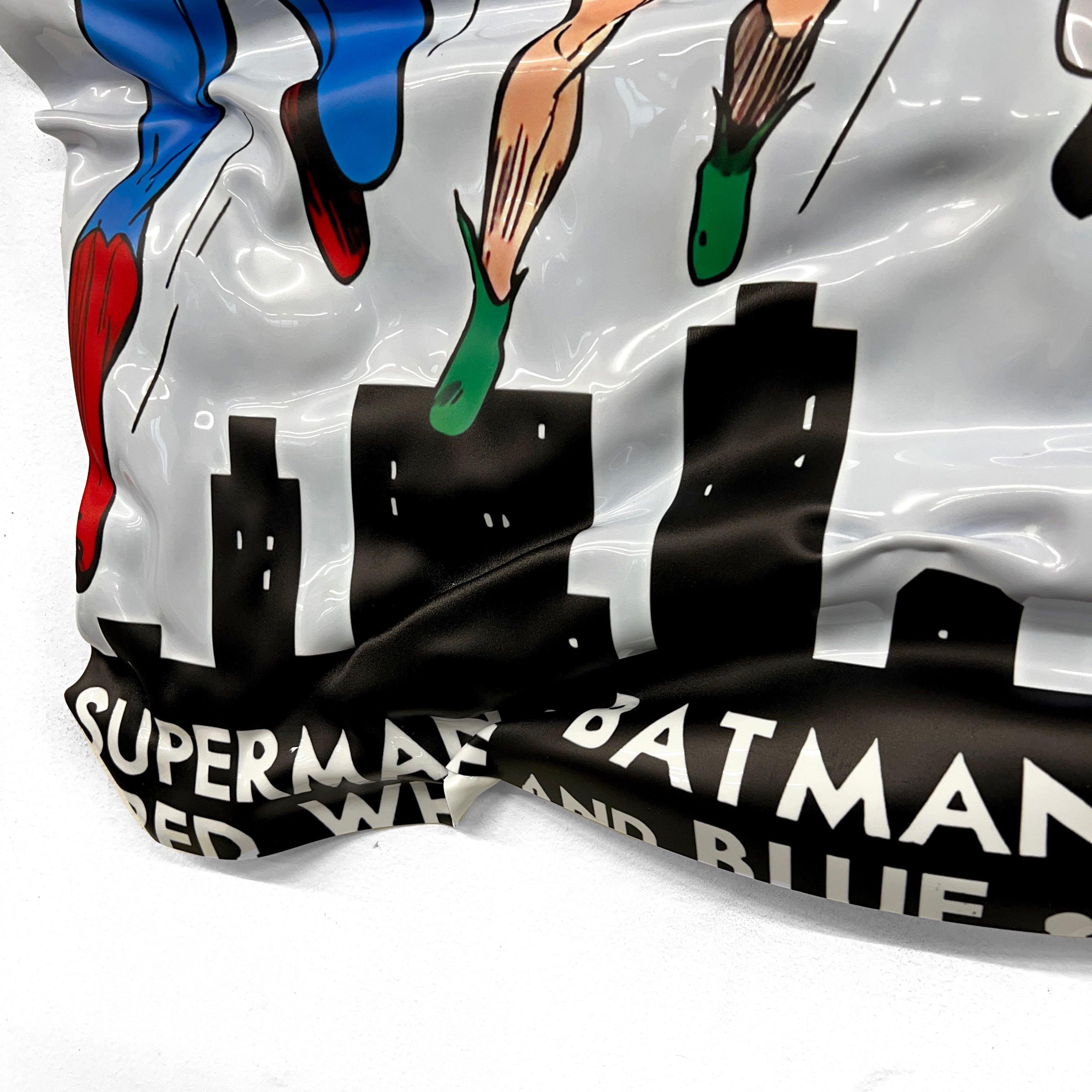 Tableau froissé - Batman Cover Comics
