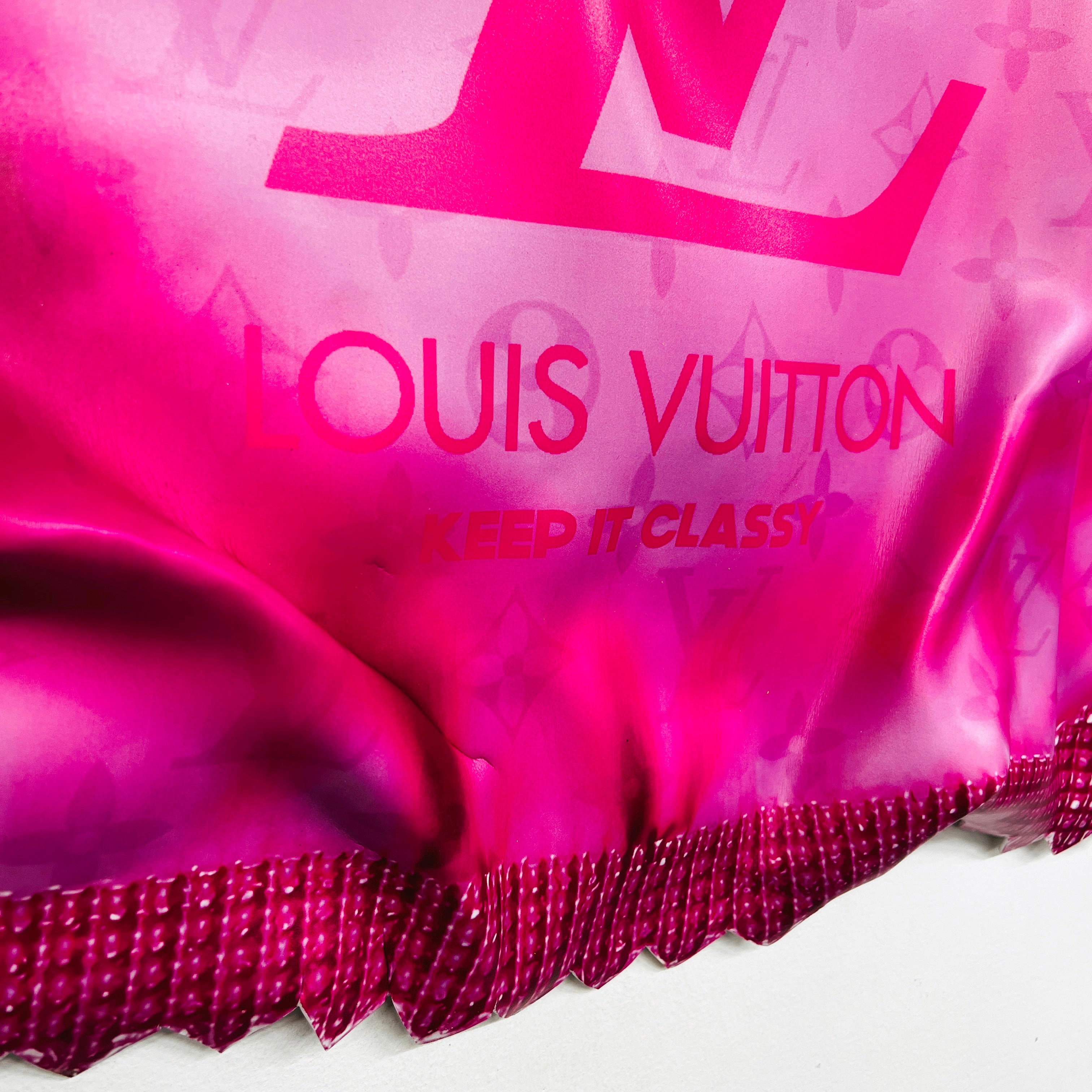 Tableau froissé - Condom Louis Vuitton - Oeuvre D'Art