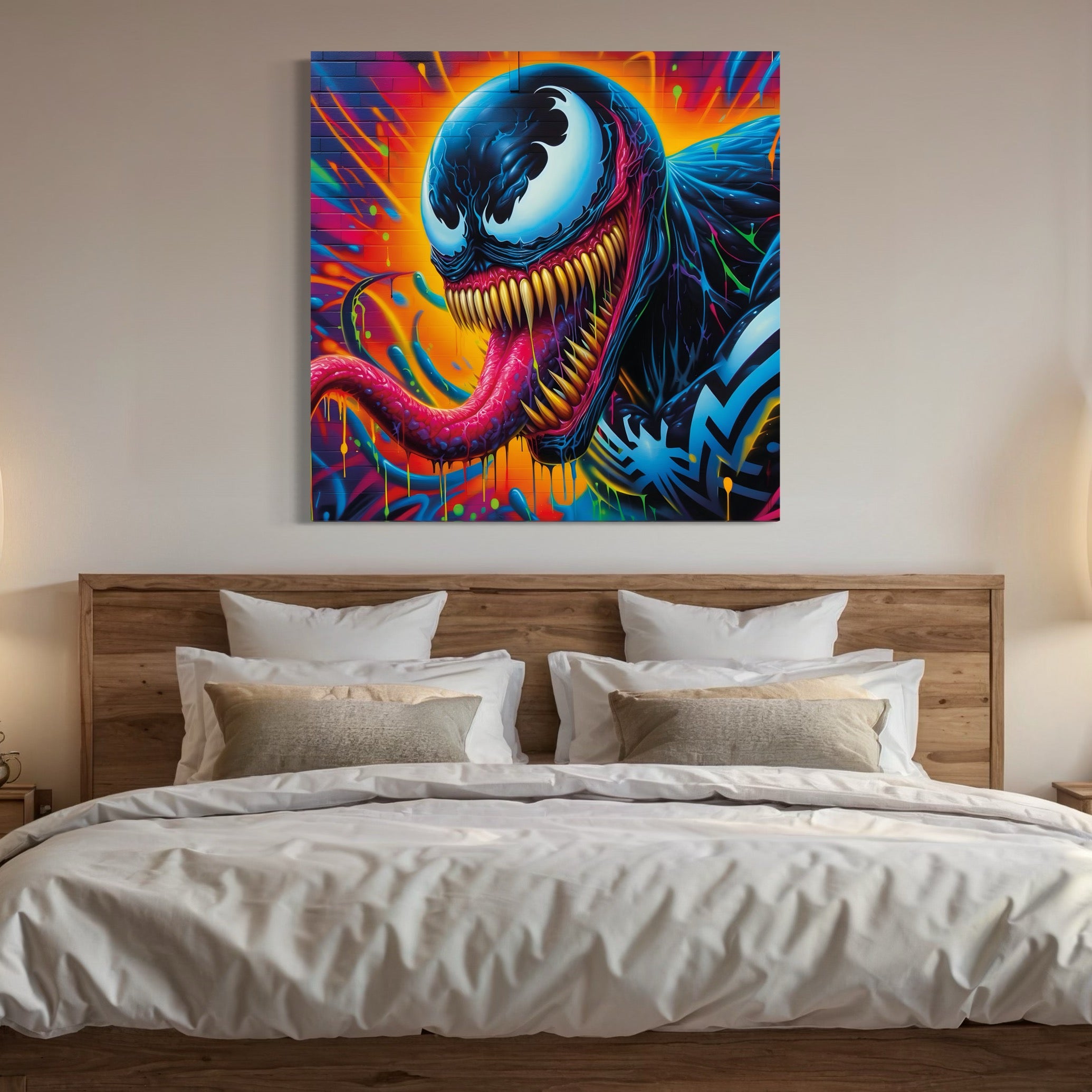 Tableau Venom Explosif - Déco Murale Design - Fabulartz.fr