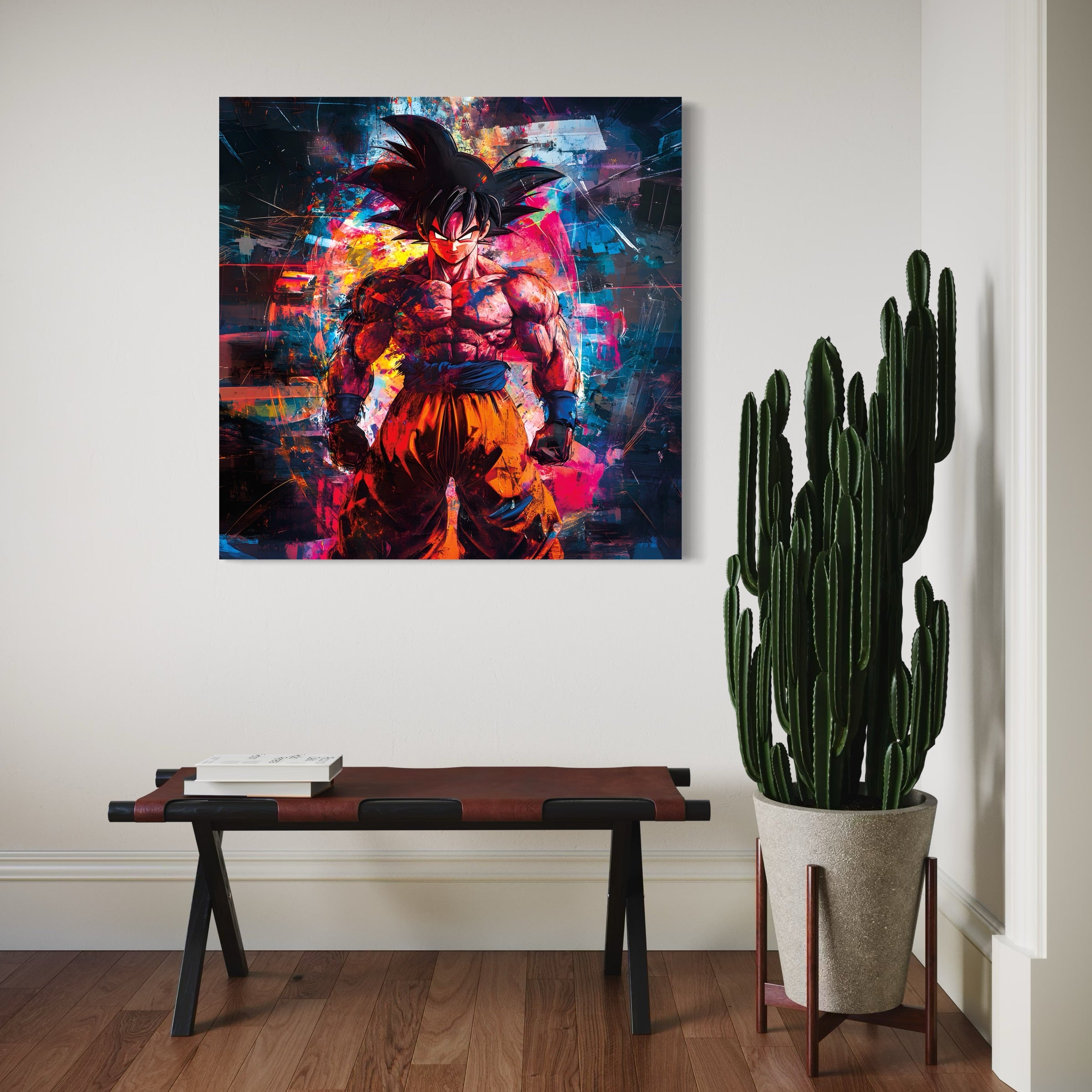 Tableau Dragon Ball Z Goku Déchaîné - Décoration Murale Design - Fabulartz.fr