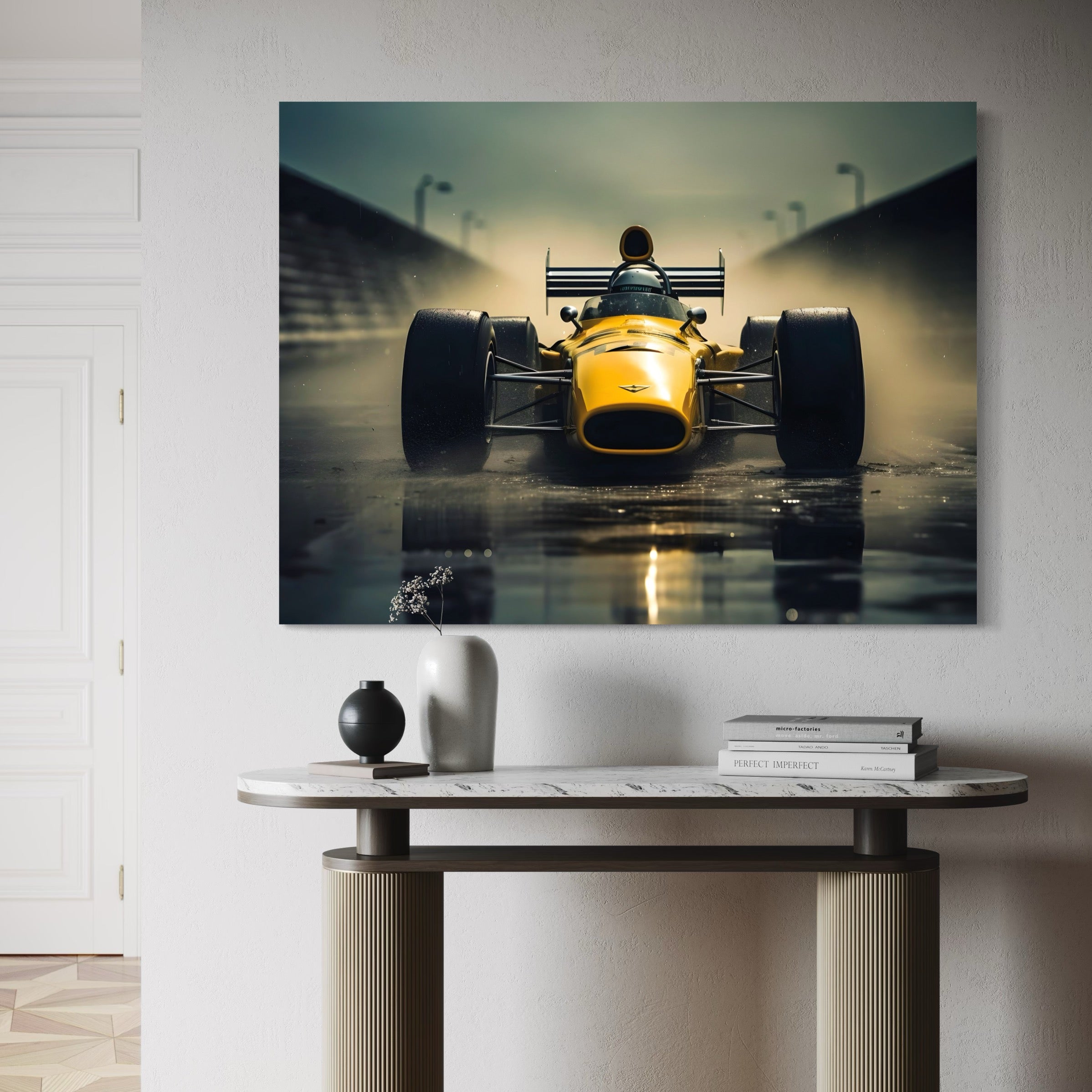 Tableau Formule 1 Monoplace Vintage - Déco Murale Moderne - Fabulartz.fr