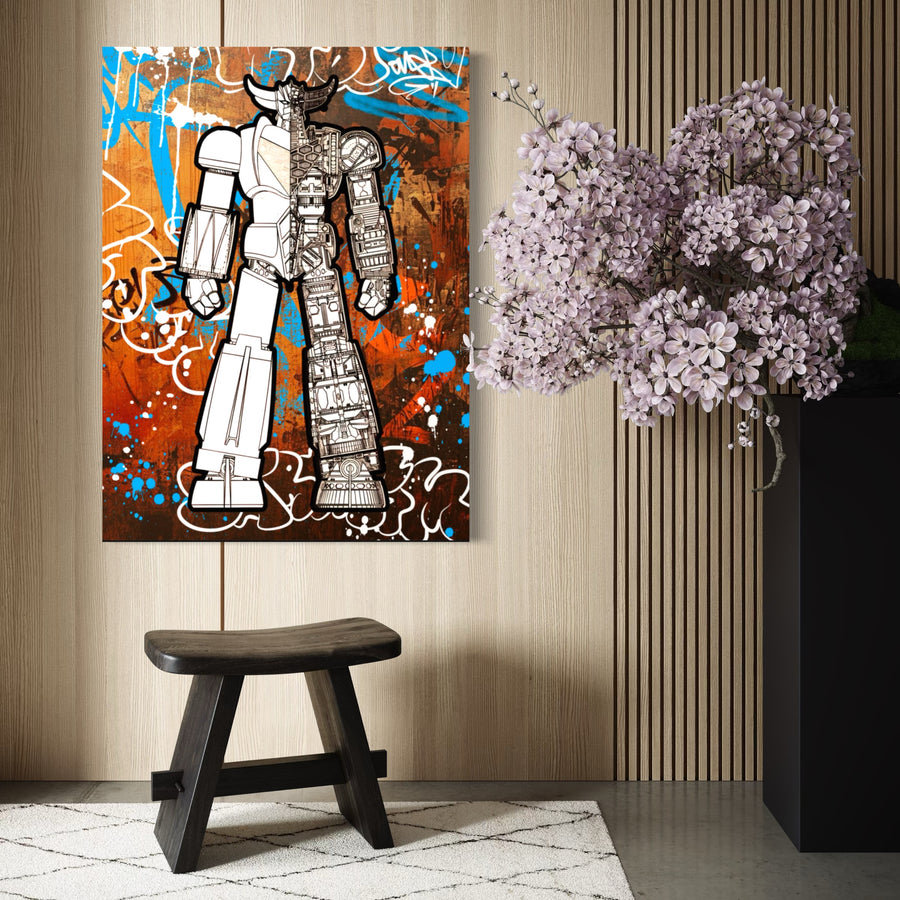 Table Goldorak Mécanique - Design wall decor