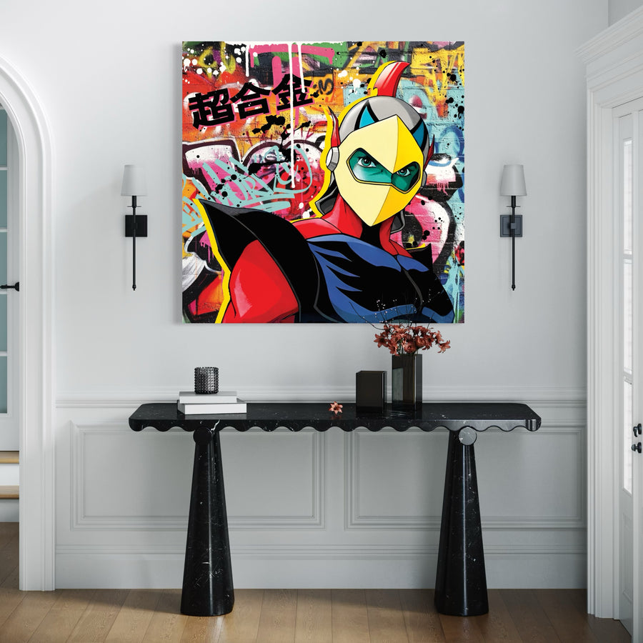 Goldorak Graffiti - Decorazione murale di design