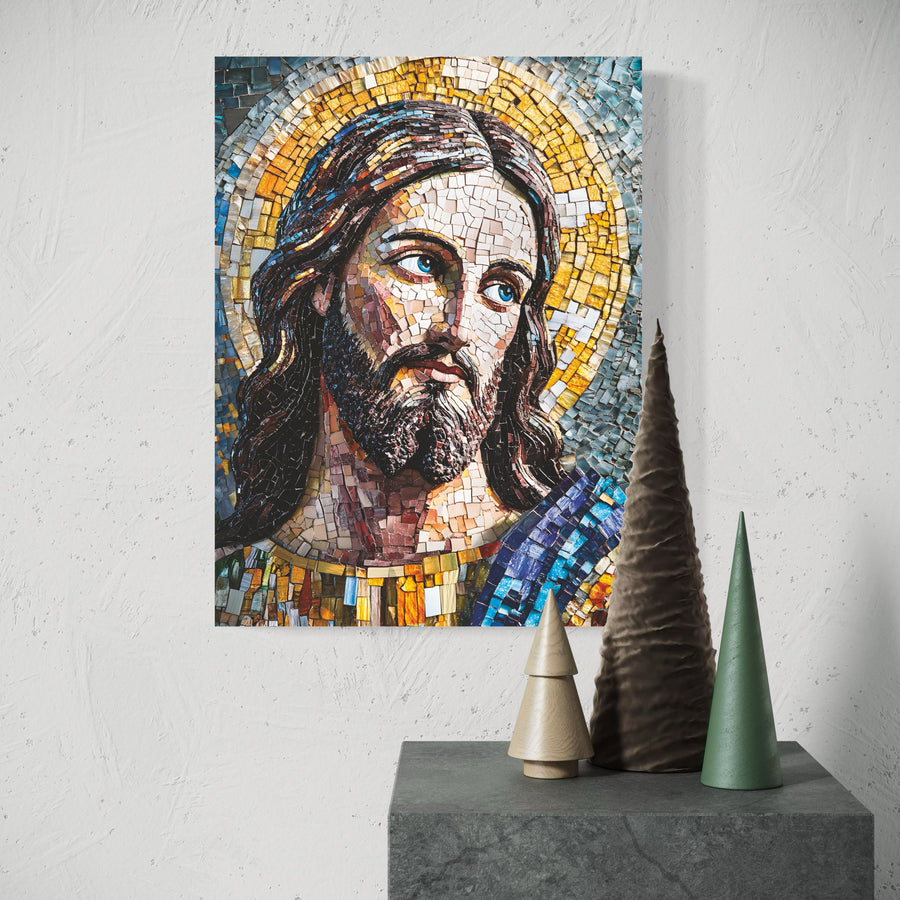 Christian Mosaic of Jesus - Déco Murale Design