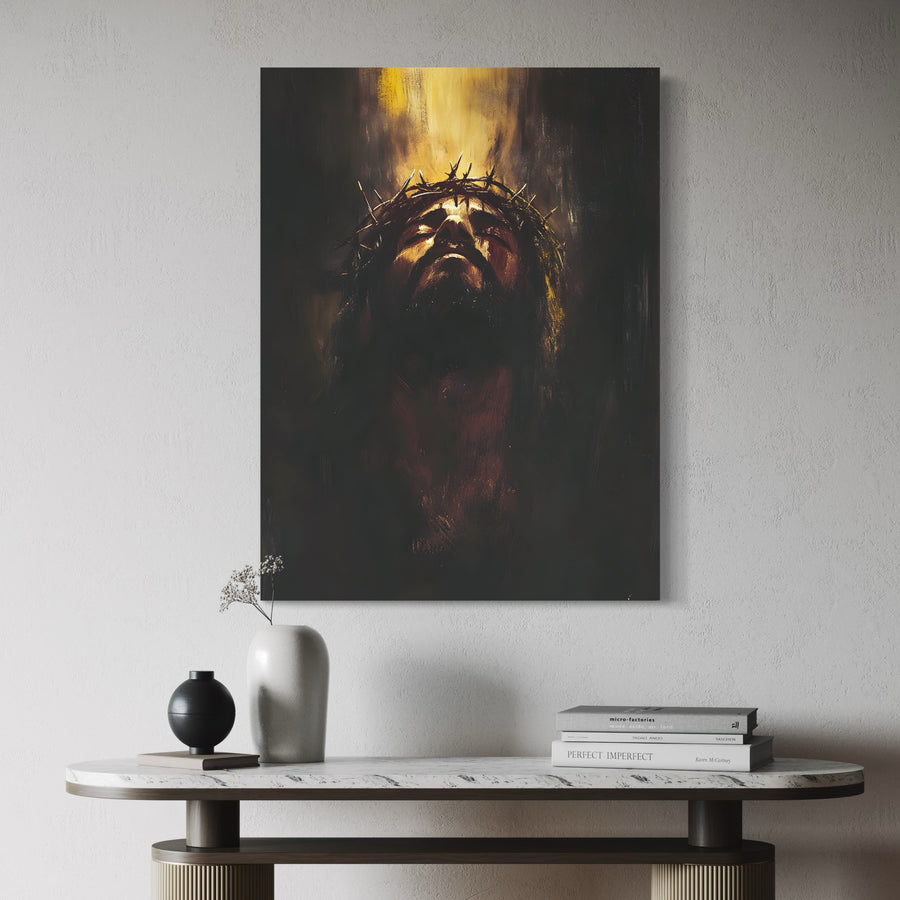 Christian painting Crown of Thorns - Design Wall Frame