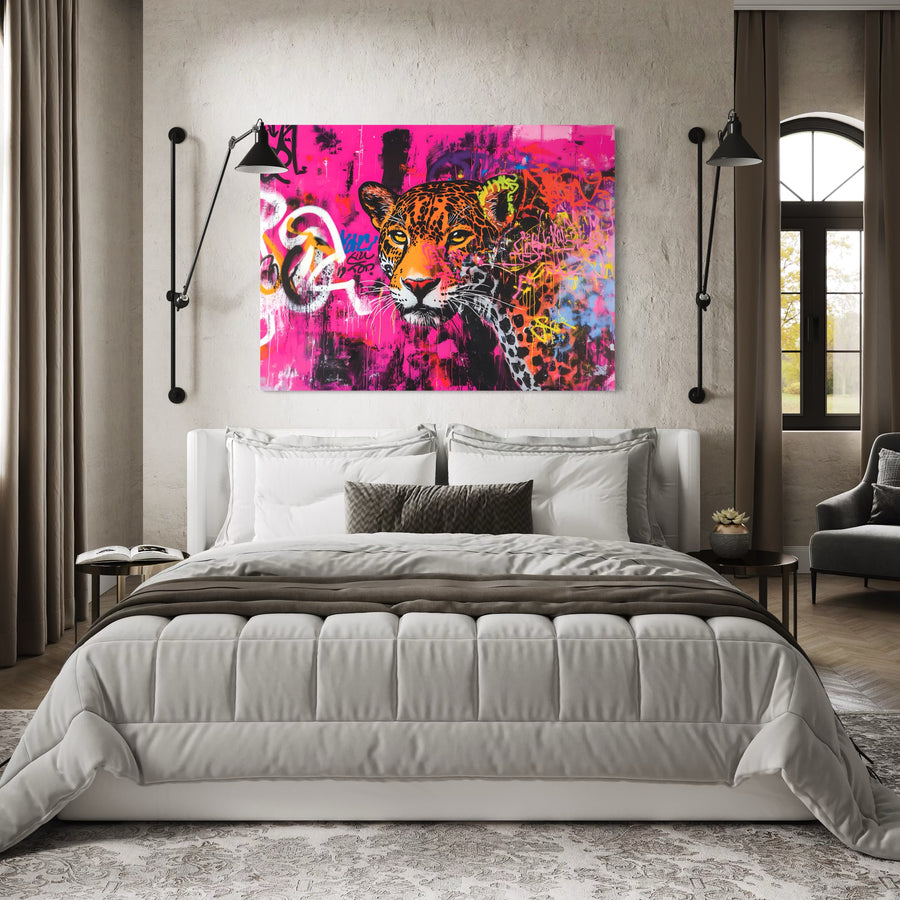 Tableau Animaux Léopard Portrait - Décoration Murale Design
