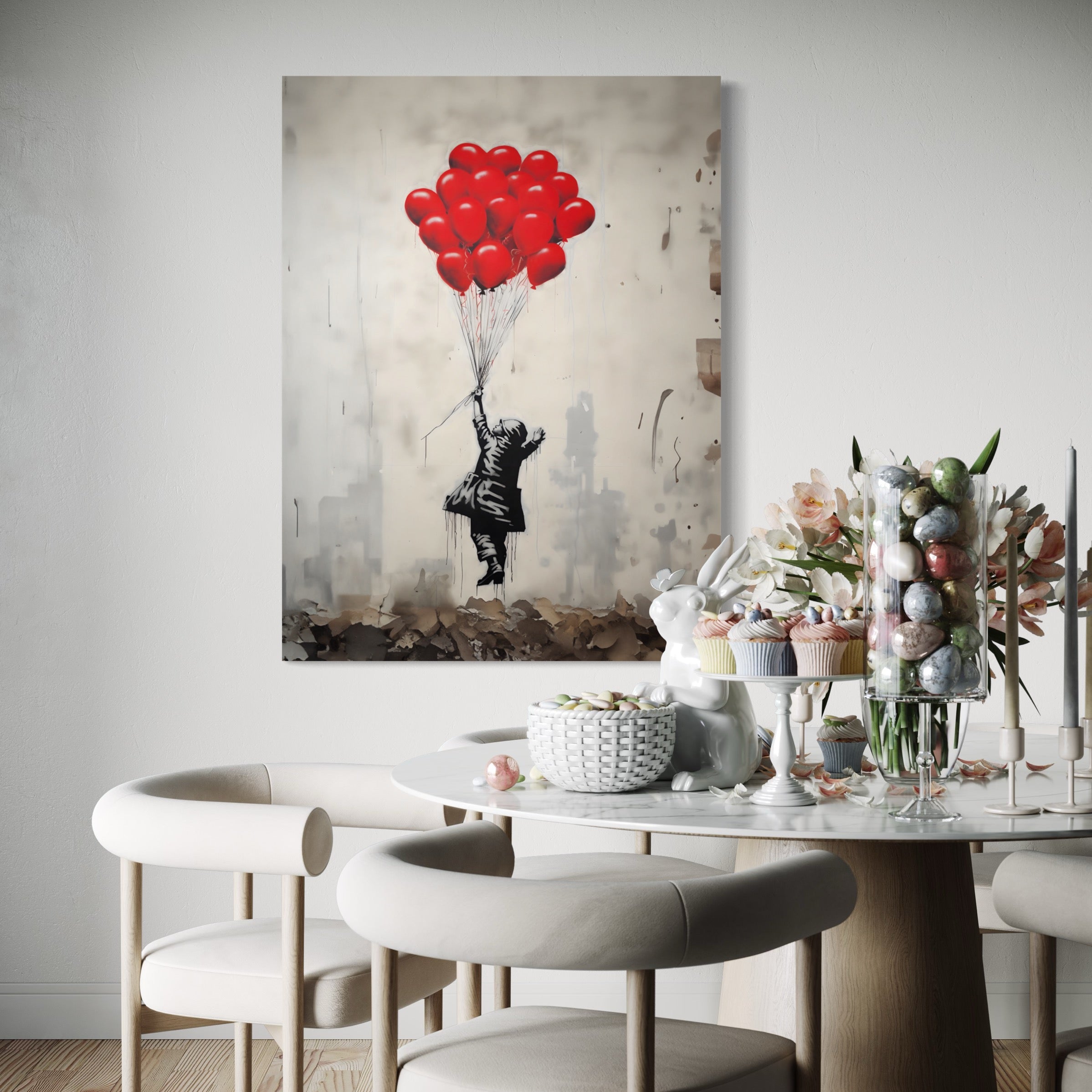 Tableau Street Art Envol - Décoration Murale Design & Déco - Fabulartz.fr