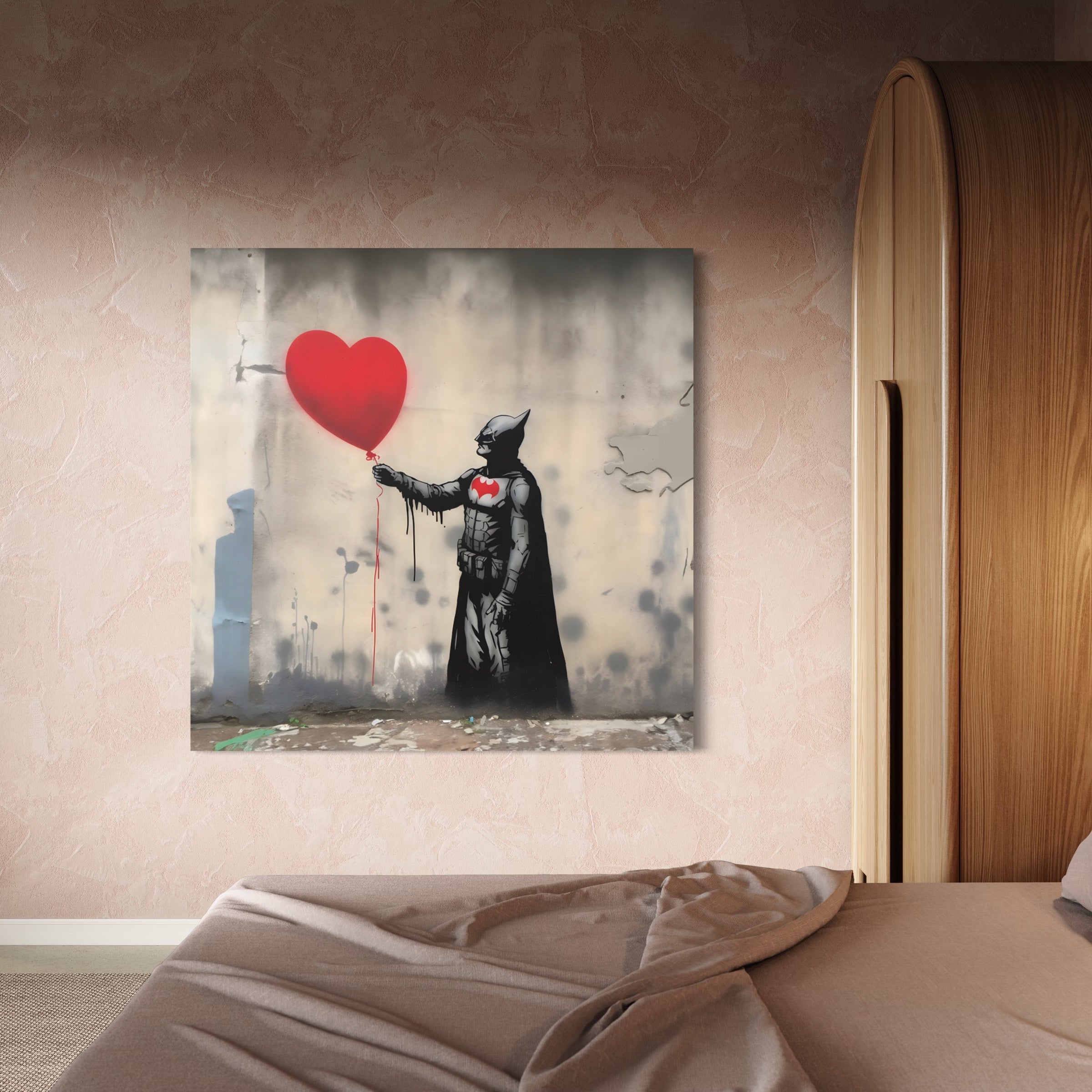 Tableau Street Art Batman - Décoration Murale Design & Déco - Fabulartz.fr