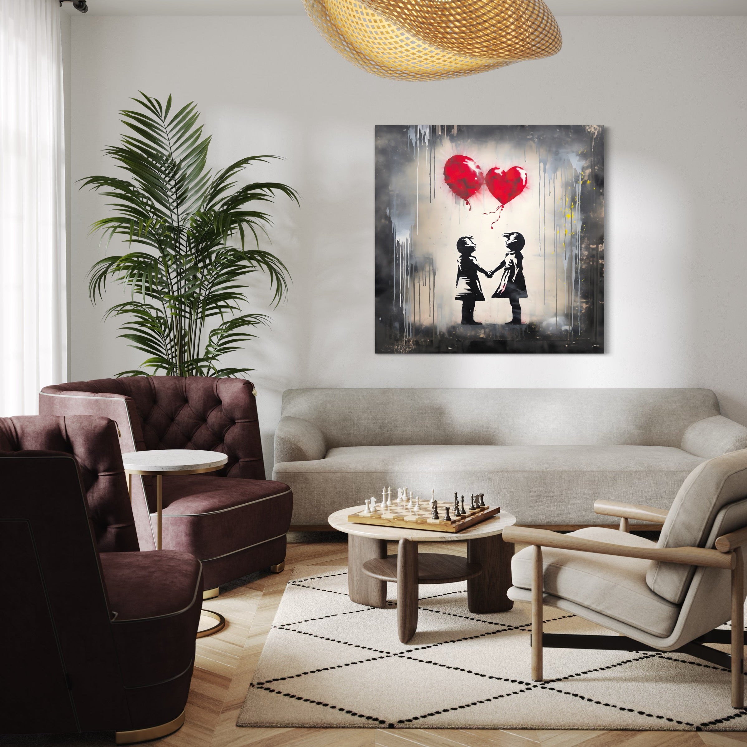 Tableau Street Art Enfants - Décoration Murale Design & Déco - Fabulartz.fr