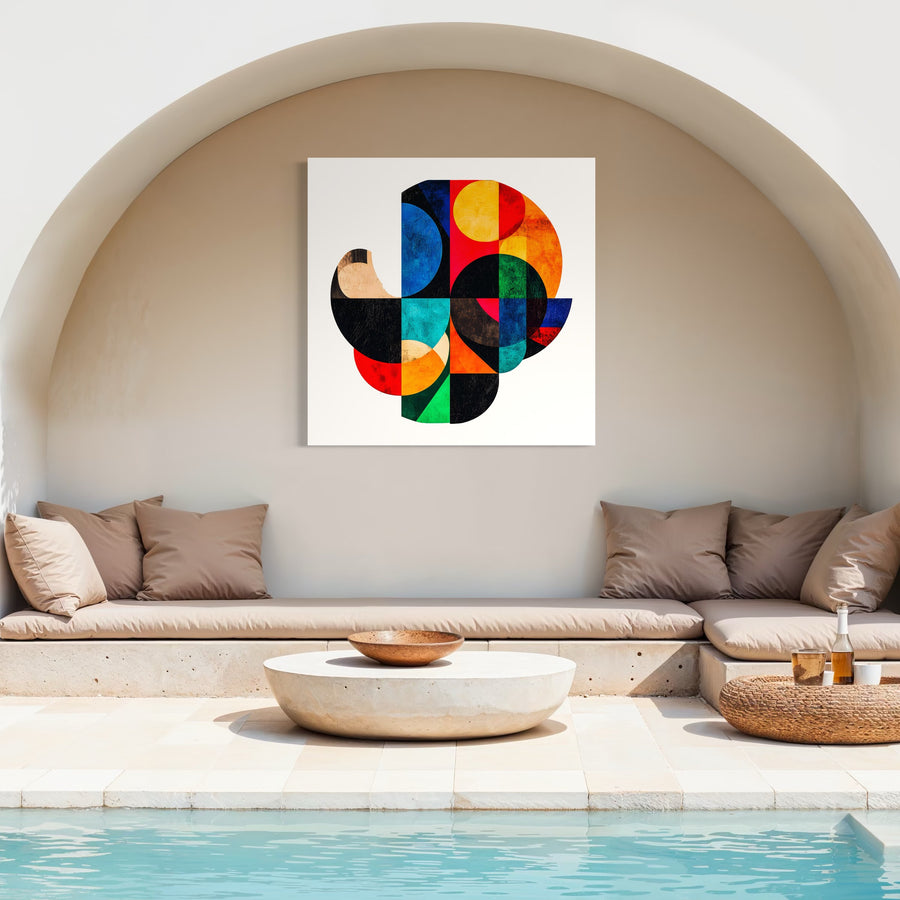 Pittura astratta moderna - Cosmo geometrico