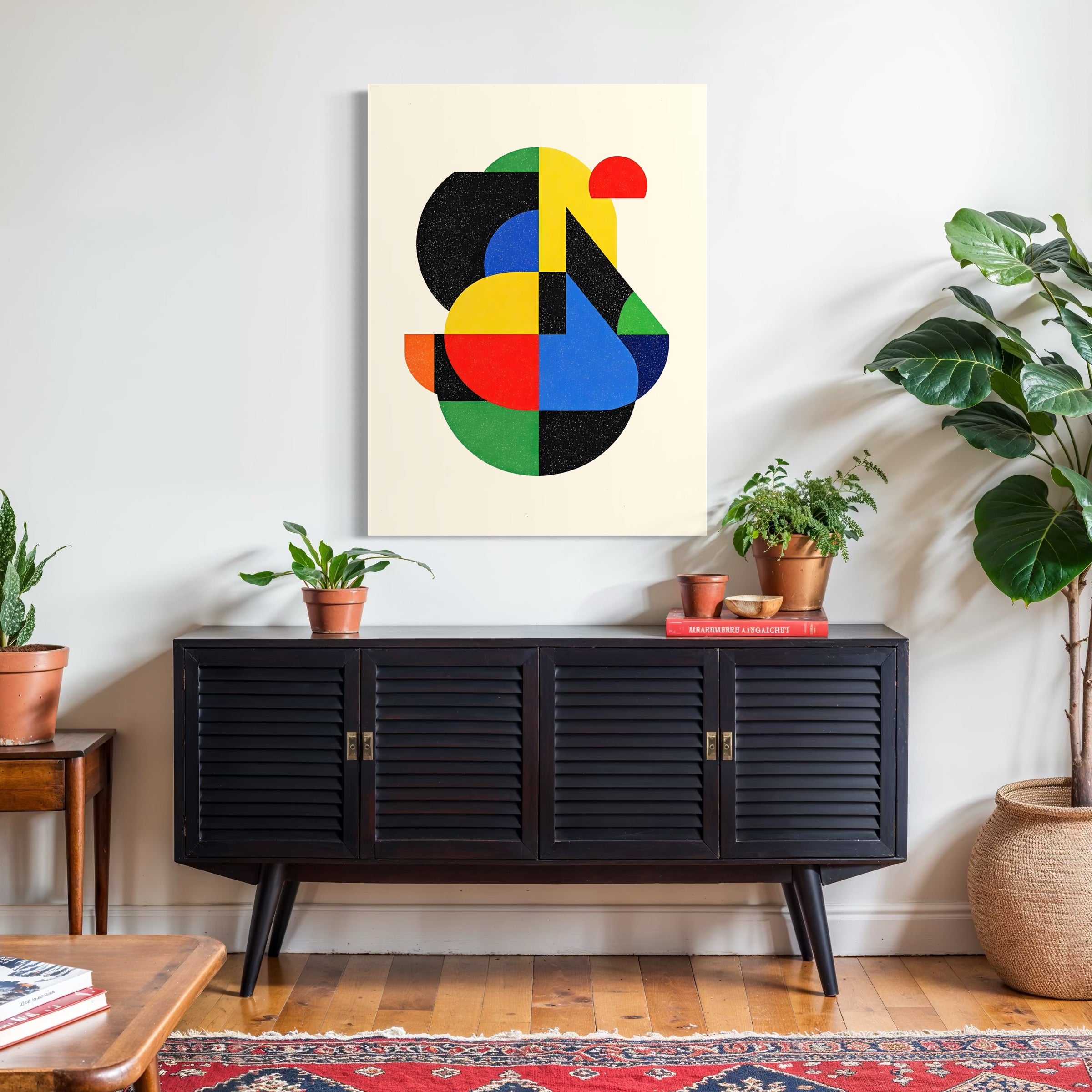 Tableau Abstrait - Danse des Couleurs et des Formes