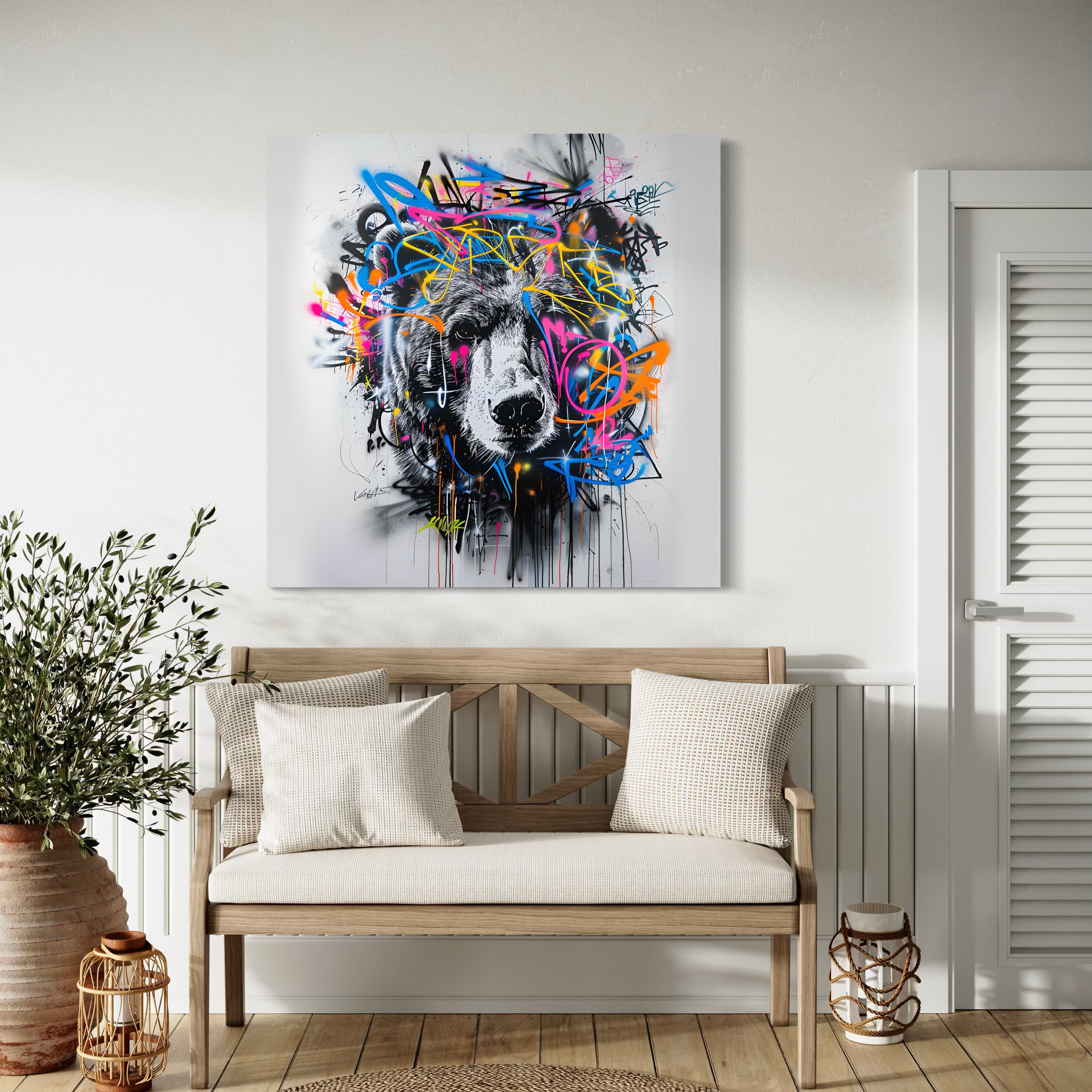 Pittura astratta moderna - Cosmo geometrico