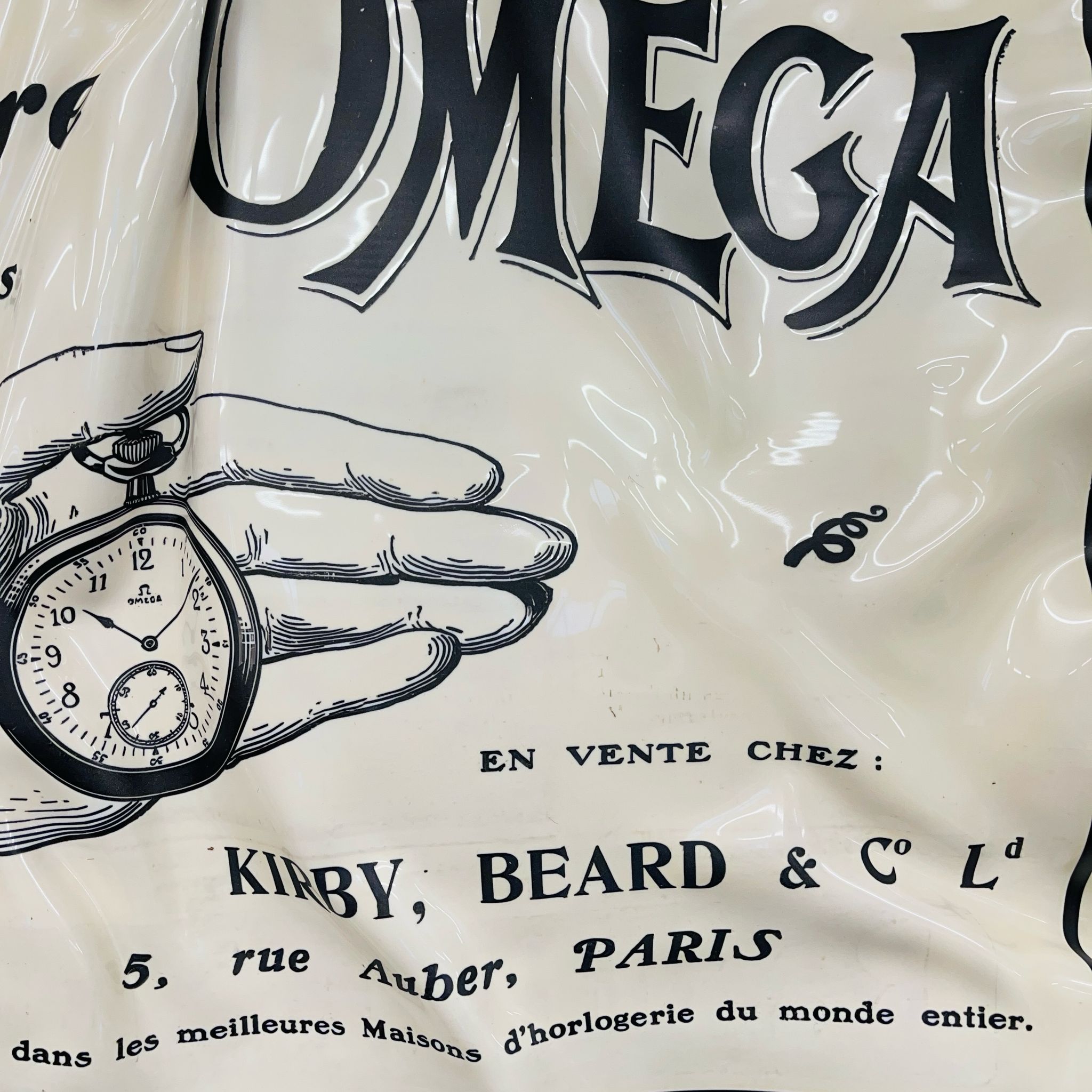 Tableau froissé - Omega