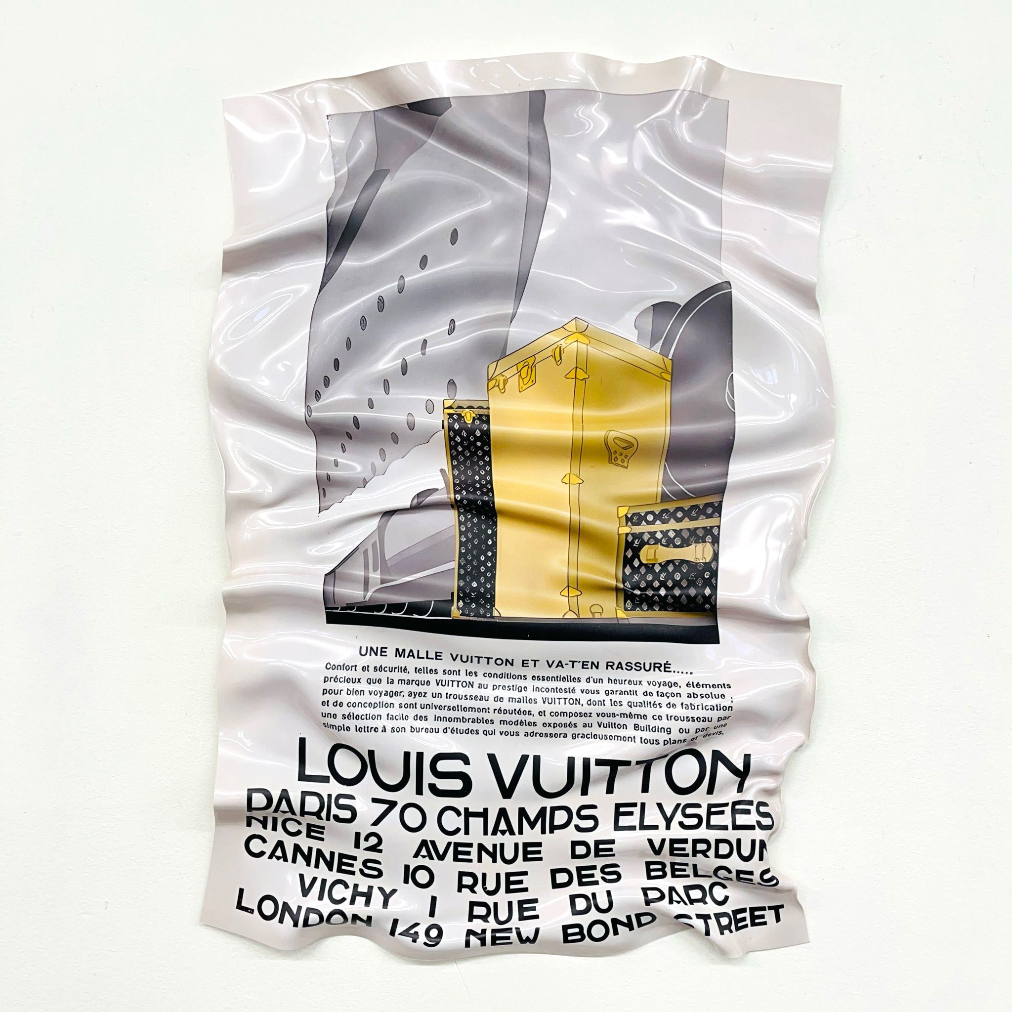 Tableau froissé - Louis Vuitton